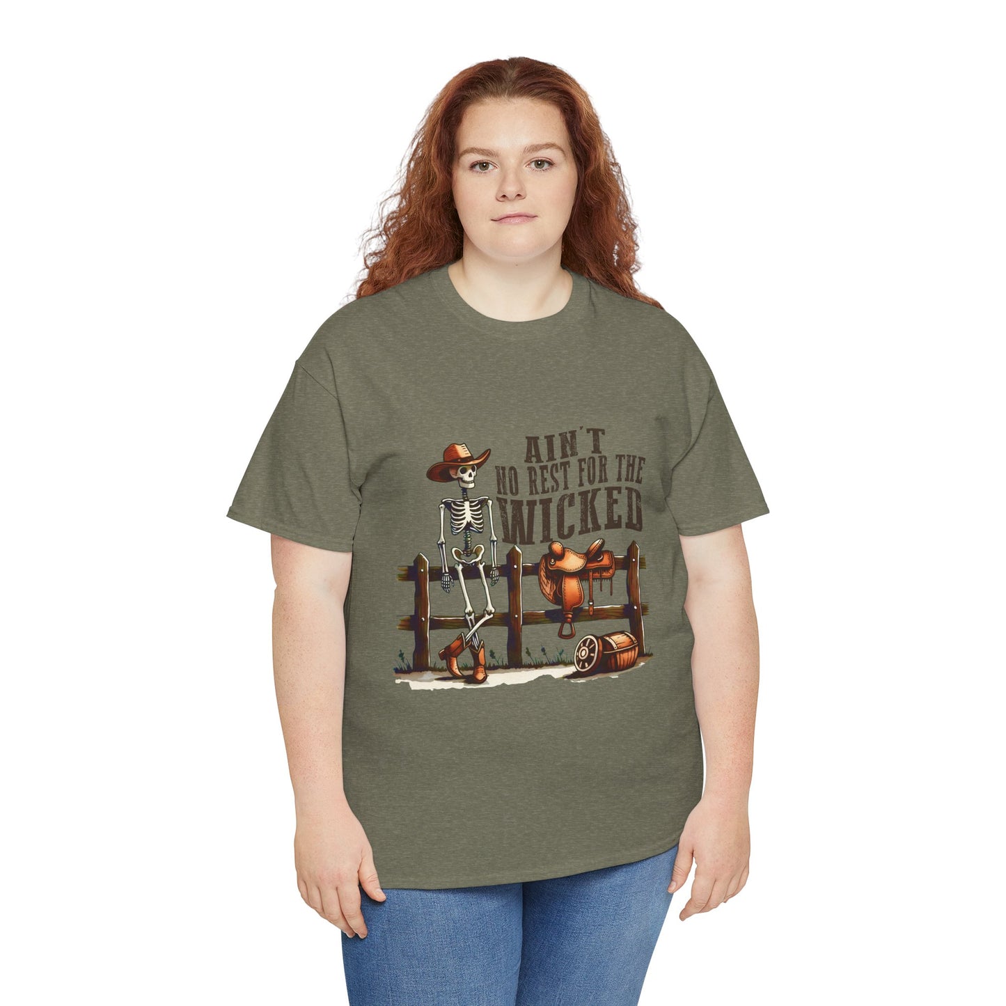 Ain't No Rest for the Wicked Tee | Unisex Graphic Cotton Shirt for Music Lovers