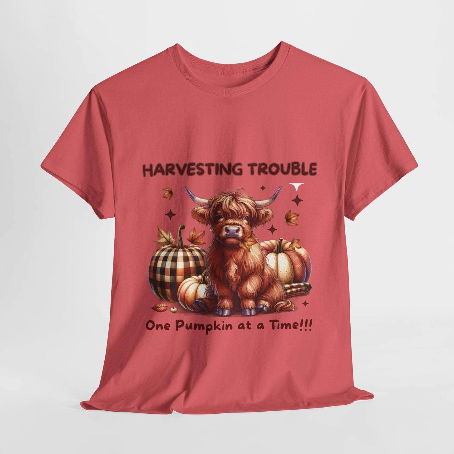 Harvesting Trouble Unisex Tee: Embrace the Fall Spirit