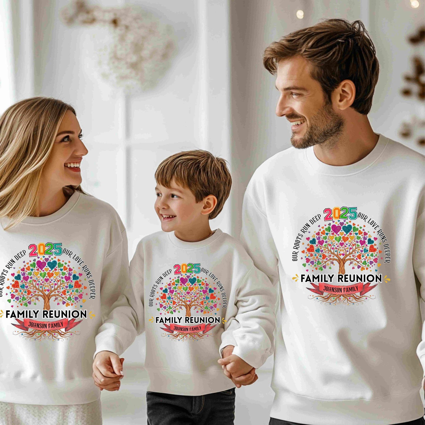 Personalized 2025 Family Reunion Sweatshirt | Custom Family Gift