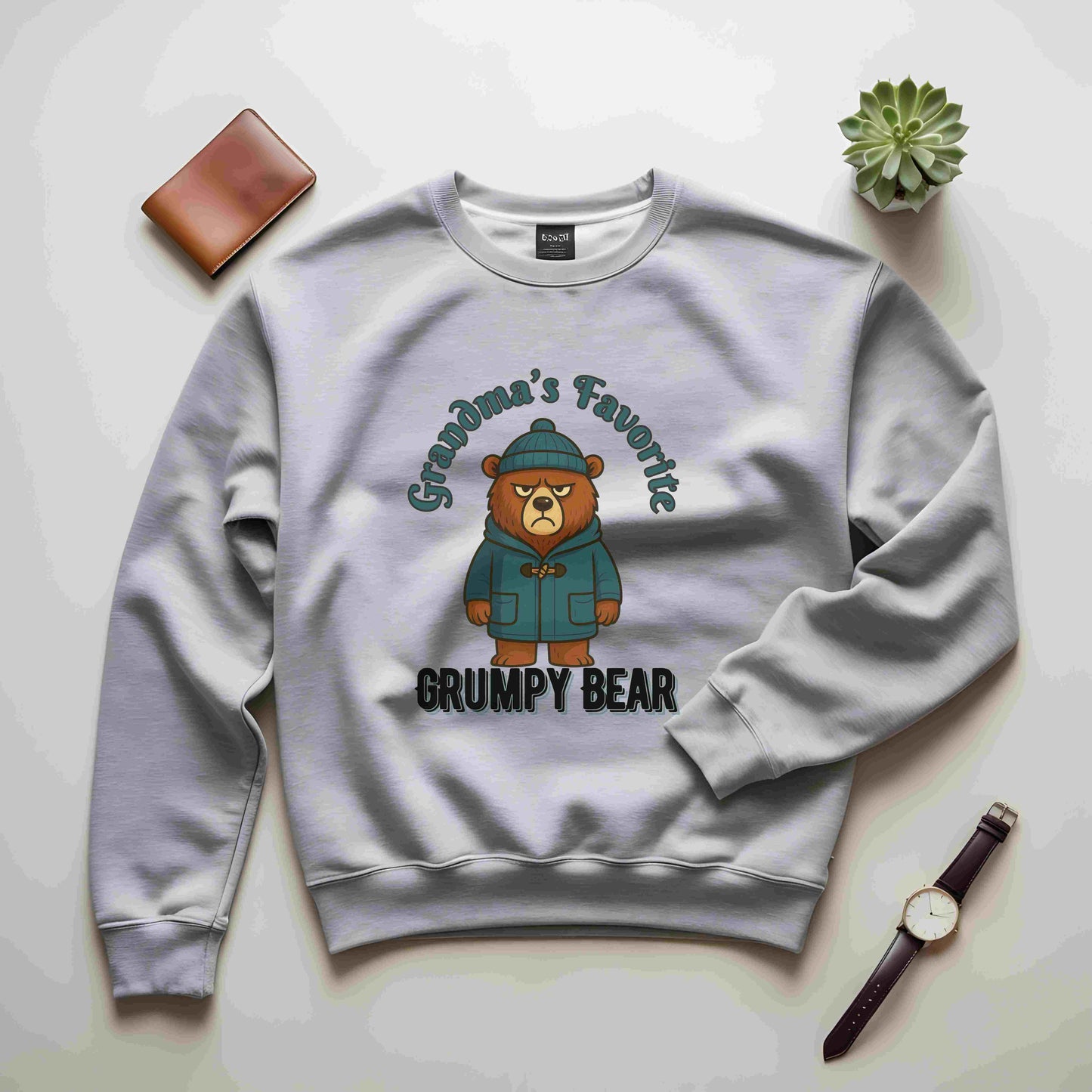 Grandma’s Favorite Grumpy Bear Kids Sweatshirt