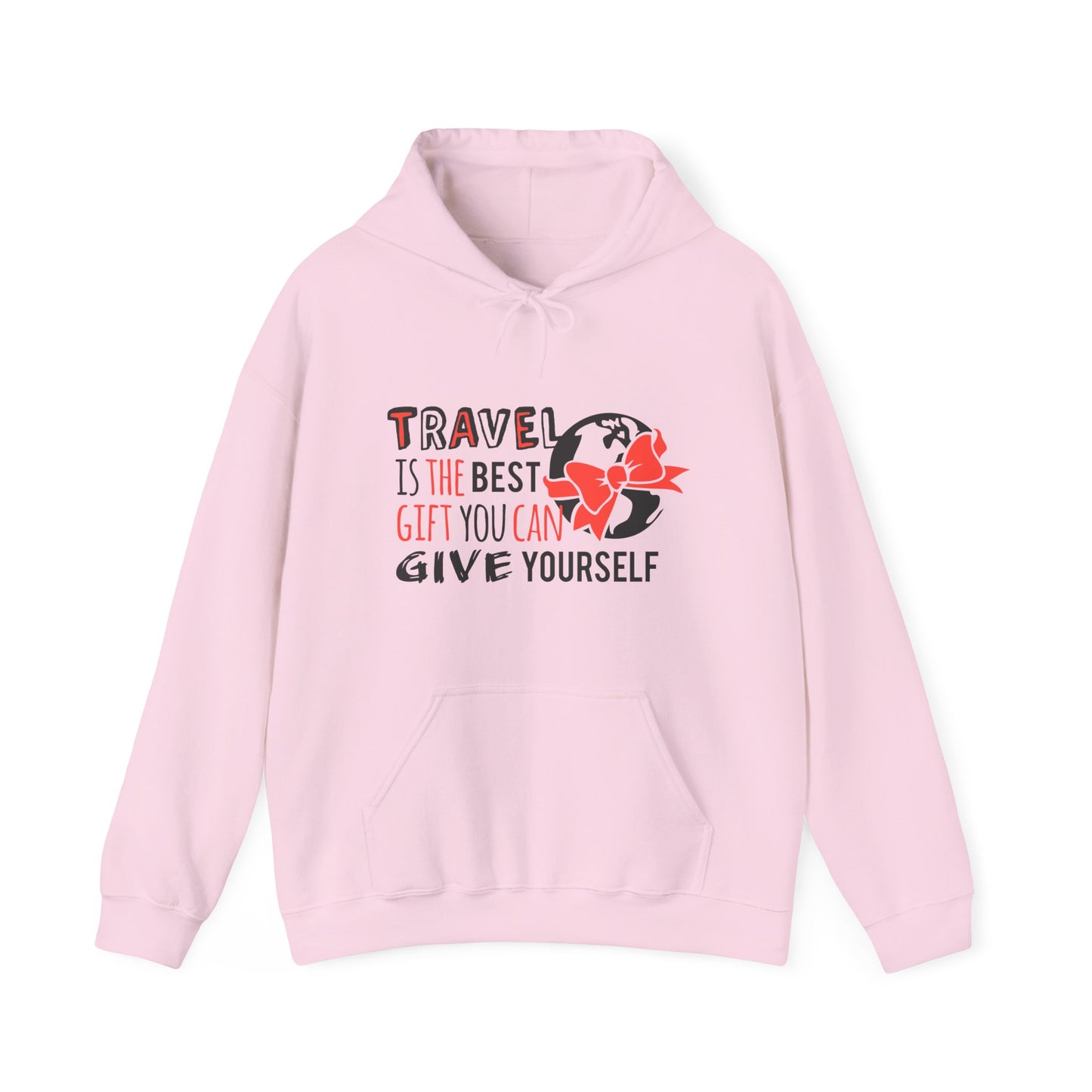 Travel Is the Best Gift You Can Give Yourself Hoodie – Cozy Travel Lover Pullover