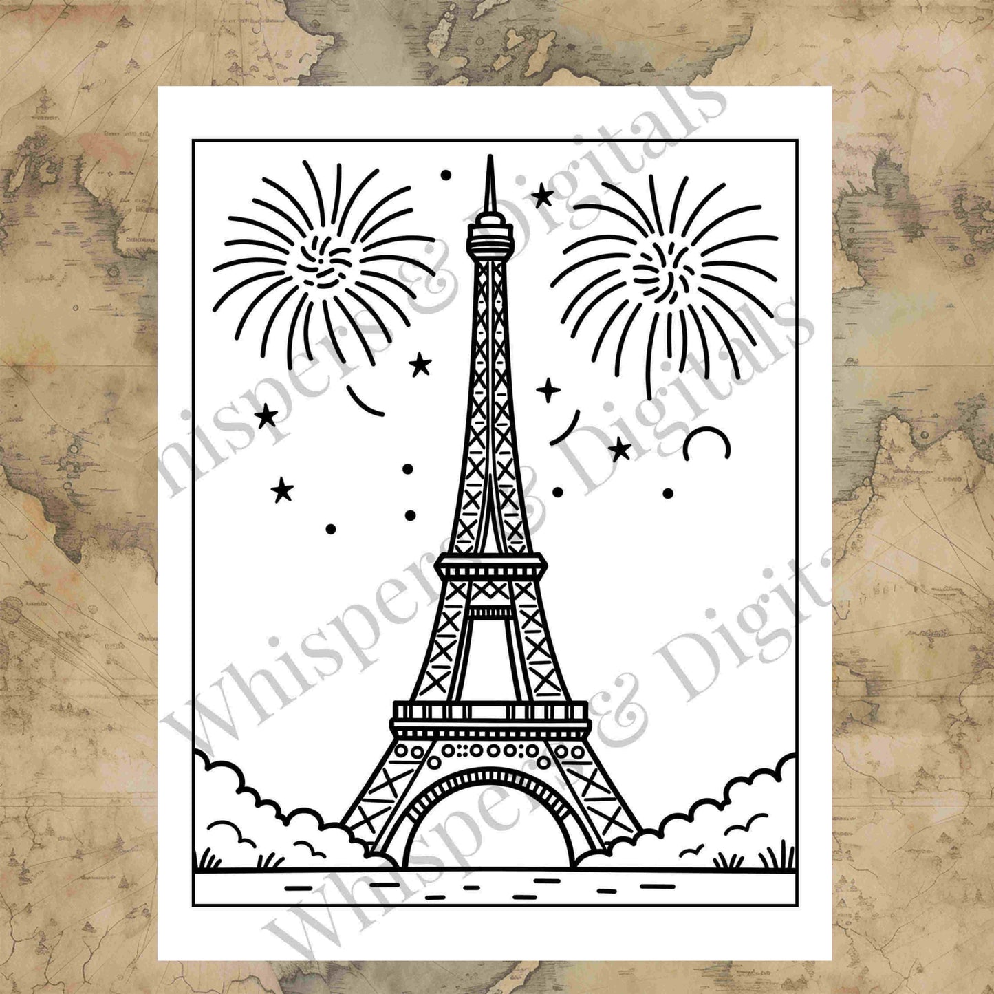 Mega “Around the World” Coloring Pages Bundle | 55 Printable Travel-Themed Coloring Sheets | Digital Download