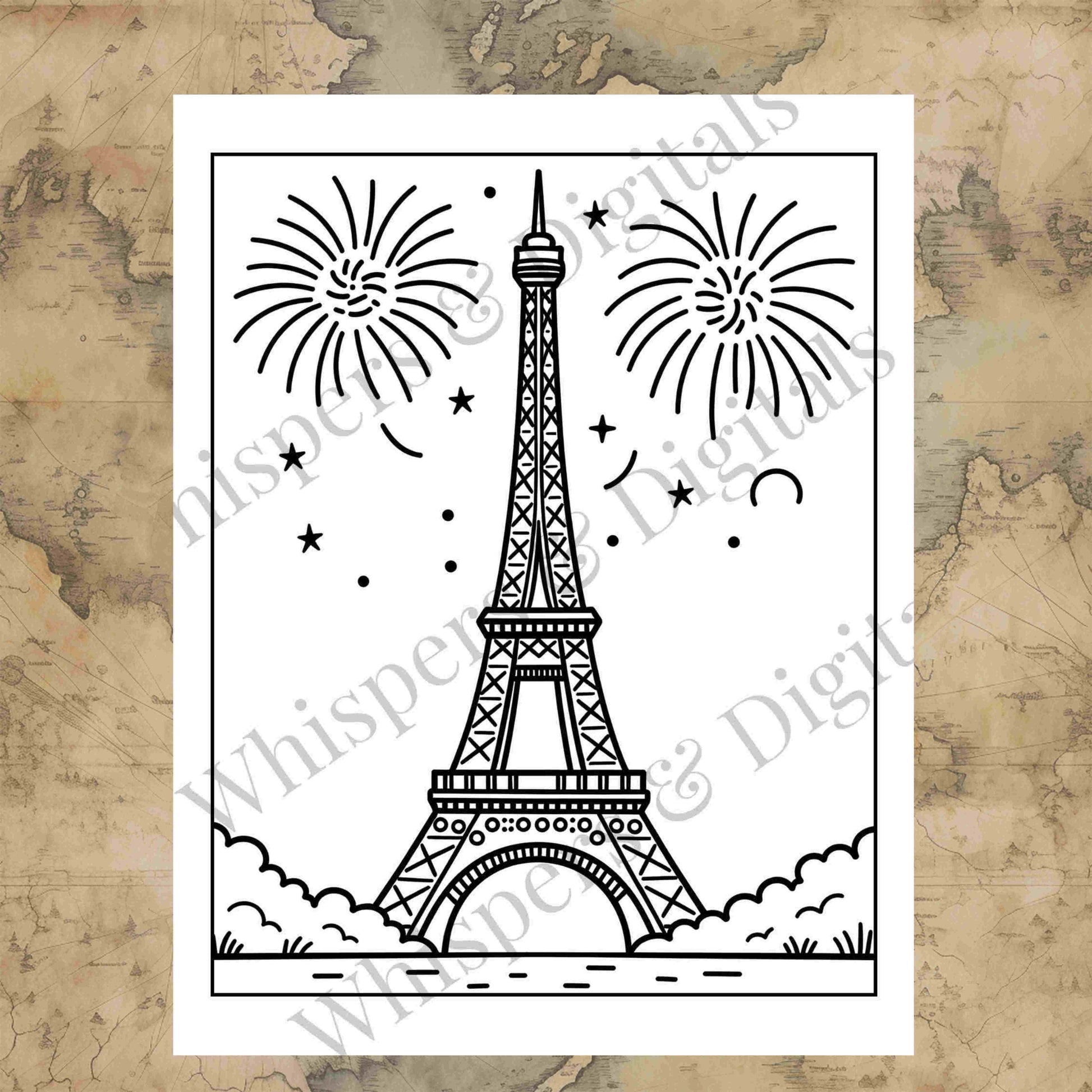 Mega “Around the World” Coloring Pages Bundle | 55 Printable Travel-Themed Coloring Sheets | Digital Download