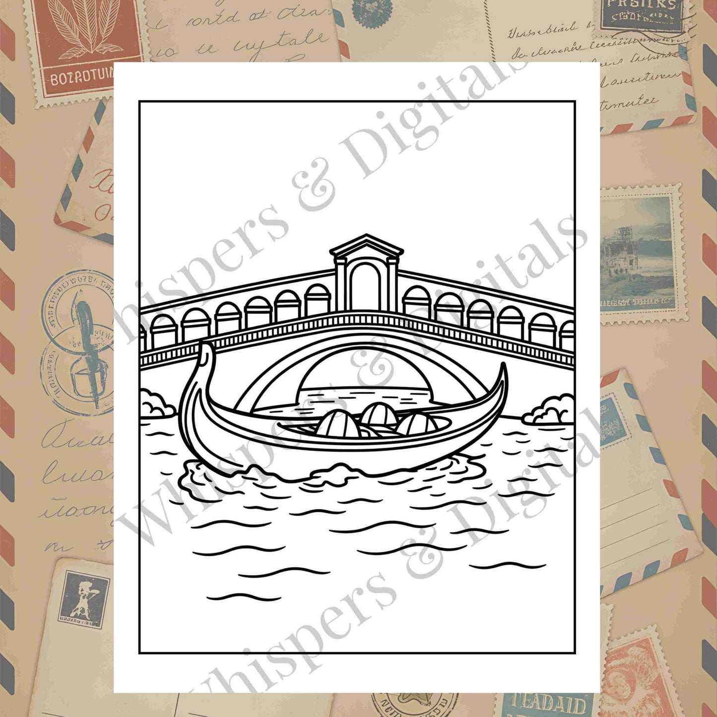 Mega “Around the World” Coloring Pages Bundle | 55 Printable Travel-Themed Coloring Sheets | Digital Download