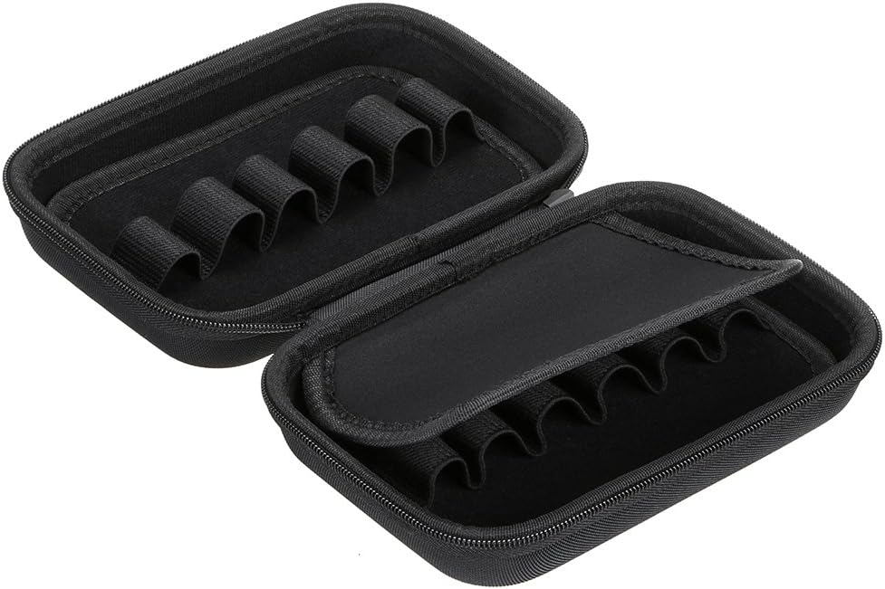 Pink Essential Oil Travel Case – Hard Shell Protective Storage for 12 Bottles (5ml–10ml) – Aromatherapy Organizer for Travel or Daily Use