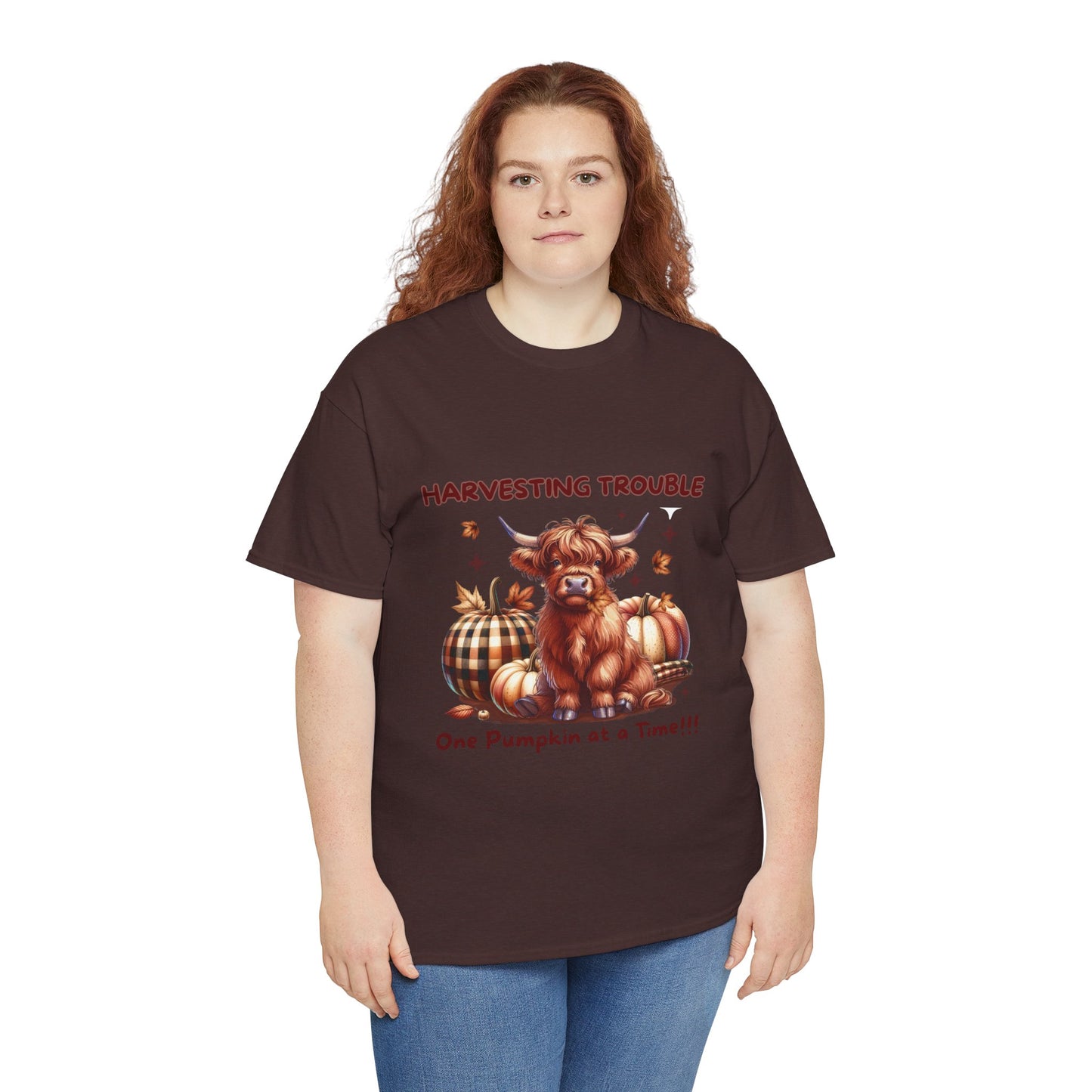Harvesting Trouble Unisex Tee: Embrace the Fall Spirit