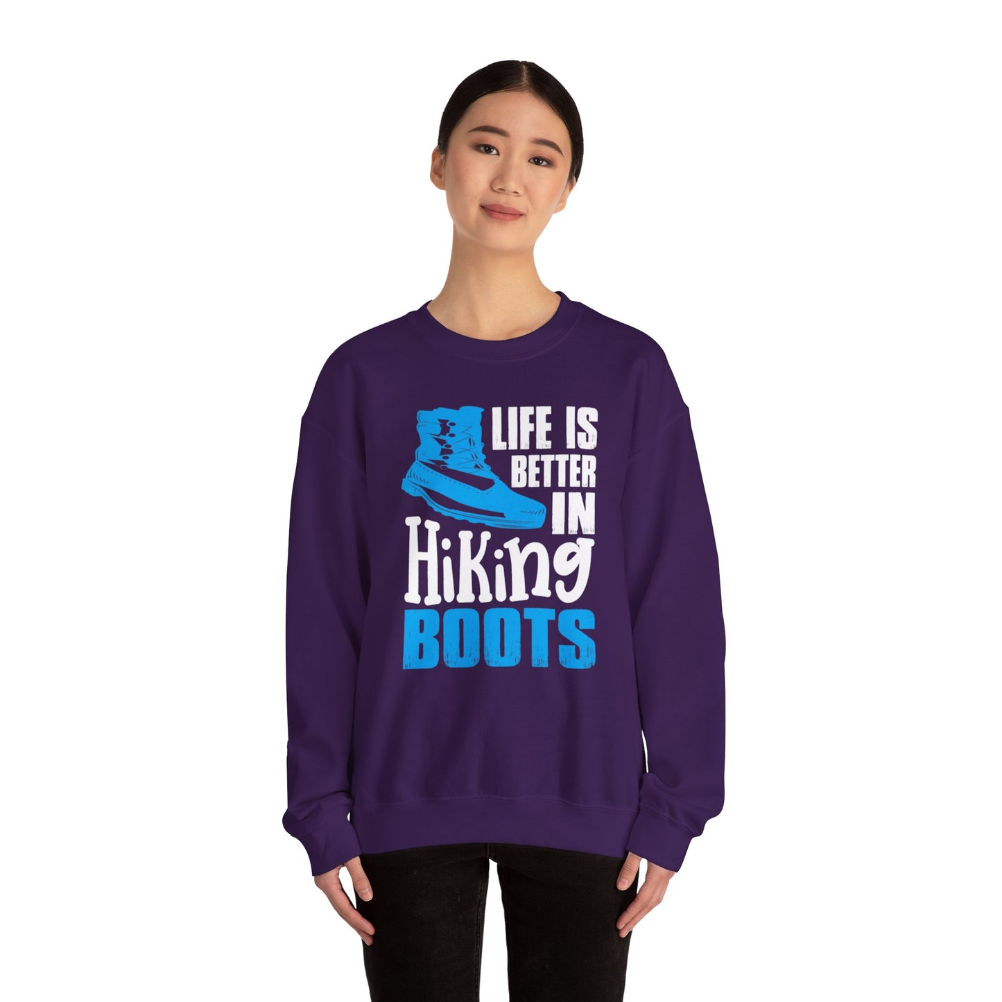 Wander-Fueled Hiking Boots Crewneck