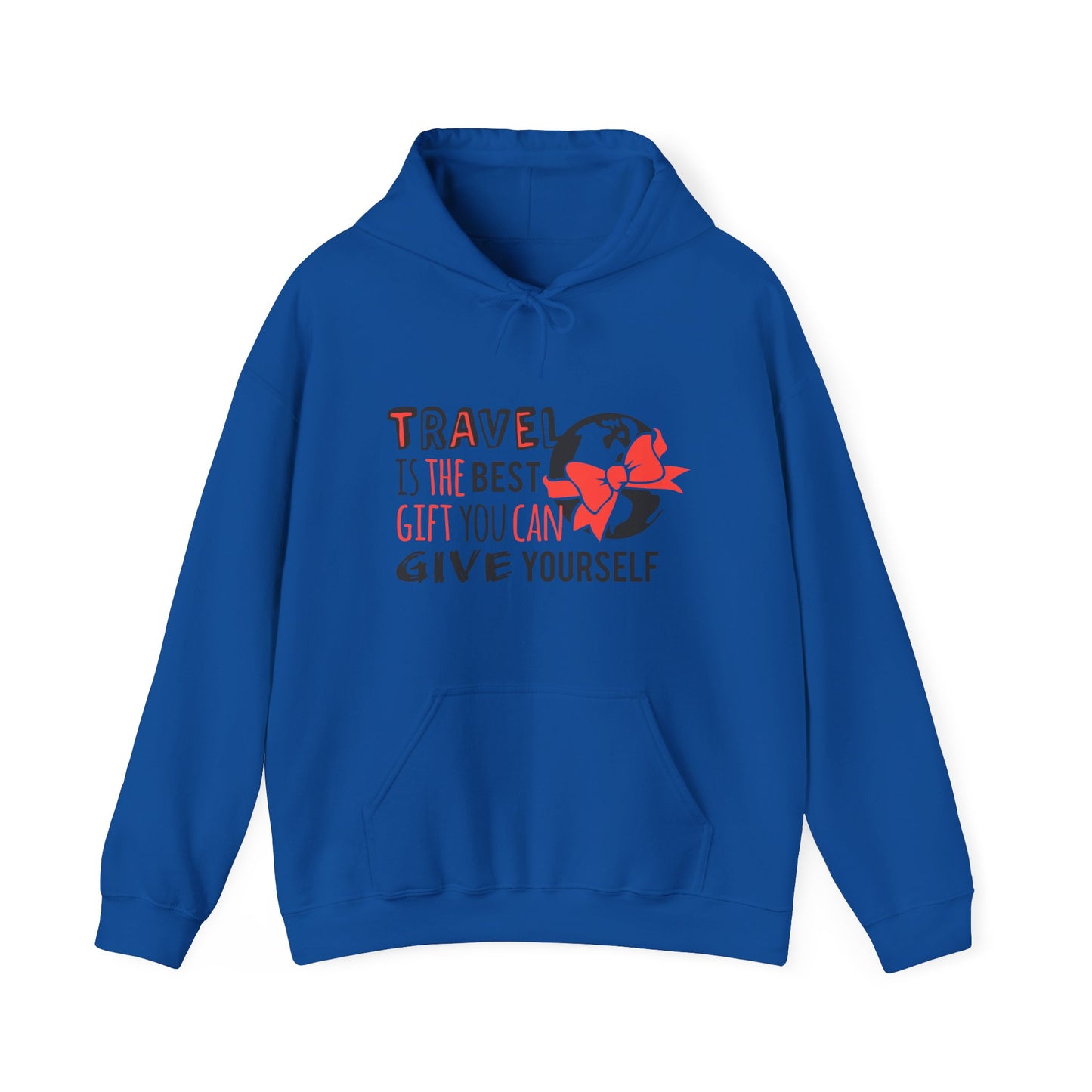 Travel Is the Best Gift You Can Give Yourself Hoodie – Cozy Travel Lover Pullover
