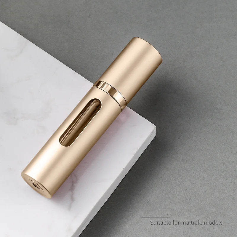 Travel Perfume Atomizer – Refillable Mini Spray Bottle (5ml), TSA Approved, Leak-Proof Glass, 7 Colors