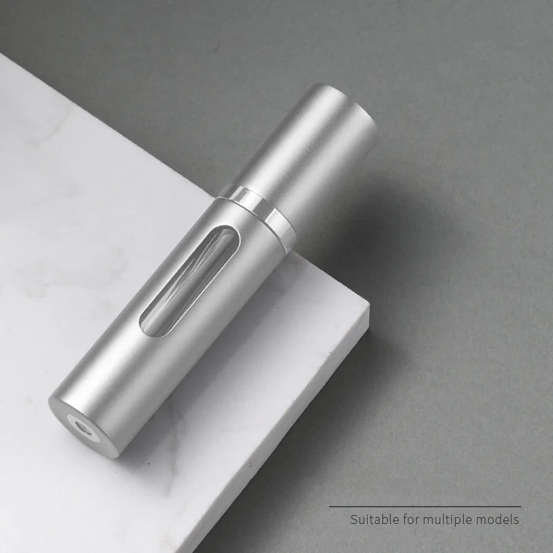 Travel Perfume Atomizer – Refillable Mini Spray Bottle (5ml), TSA Approved, Leak-Proof Glass, 7 Colors