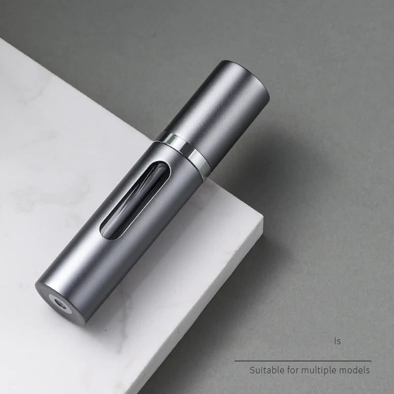 Travel Perfume Atomizer – Refillable Mini Spray Bottle (5ml), TSA Approved, Leak-Proof Glass, 7 Colors