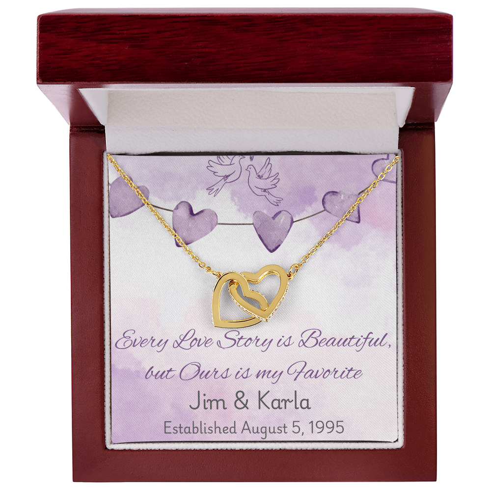 Timeless Love Necklace: A Personalized Keepsake