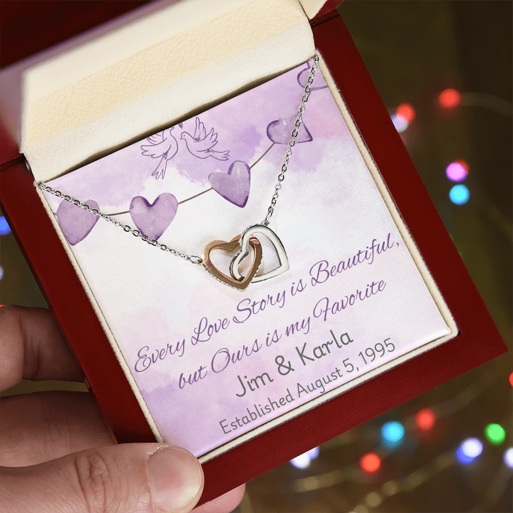 Timeless Love Necklace: A Personalized Keepsake