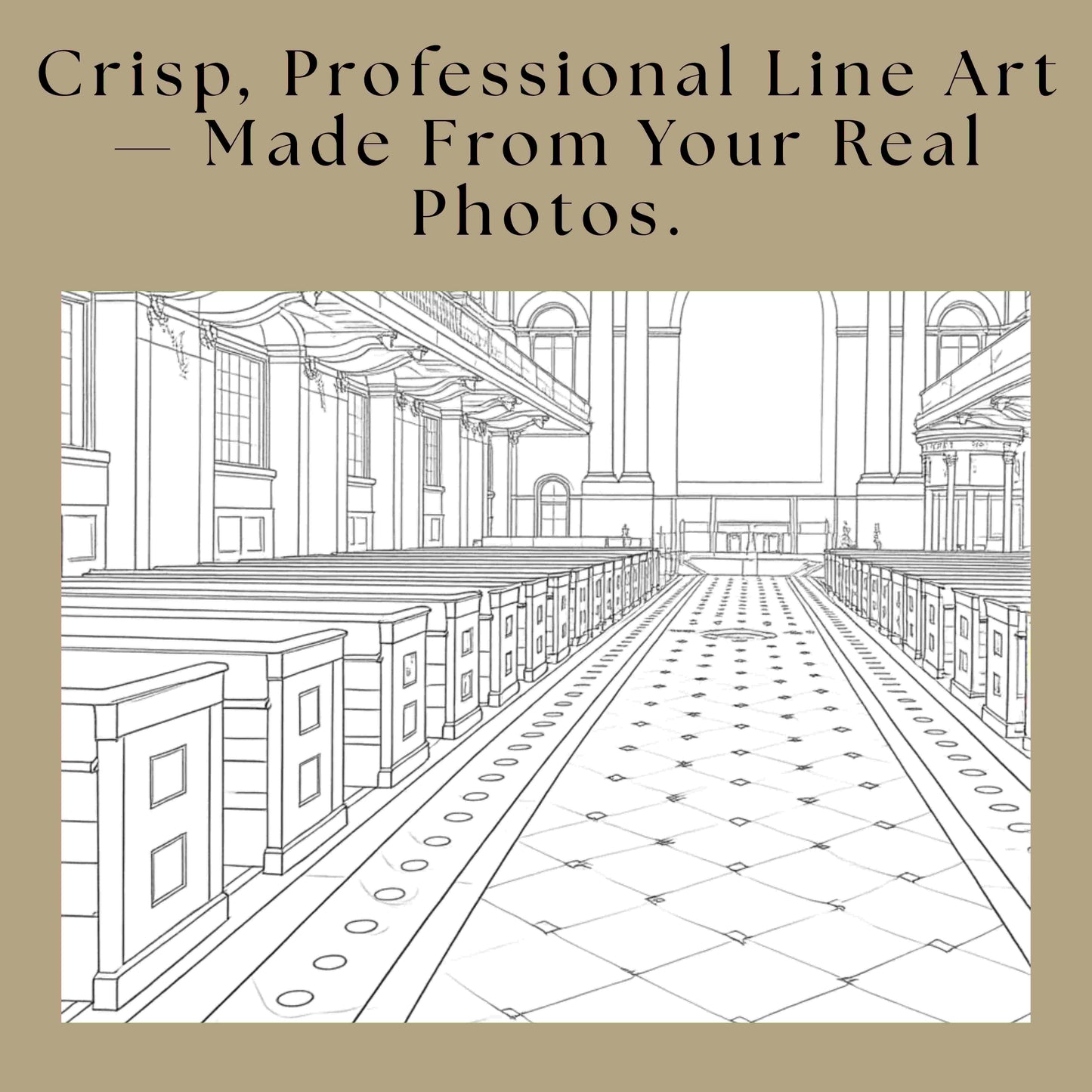 Custom Coloring Pages from Your Photos (Digital Download)
