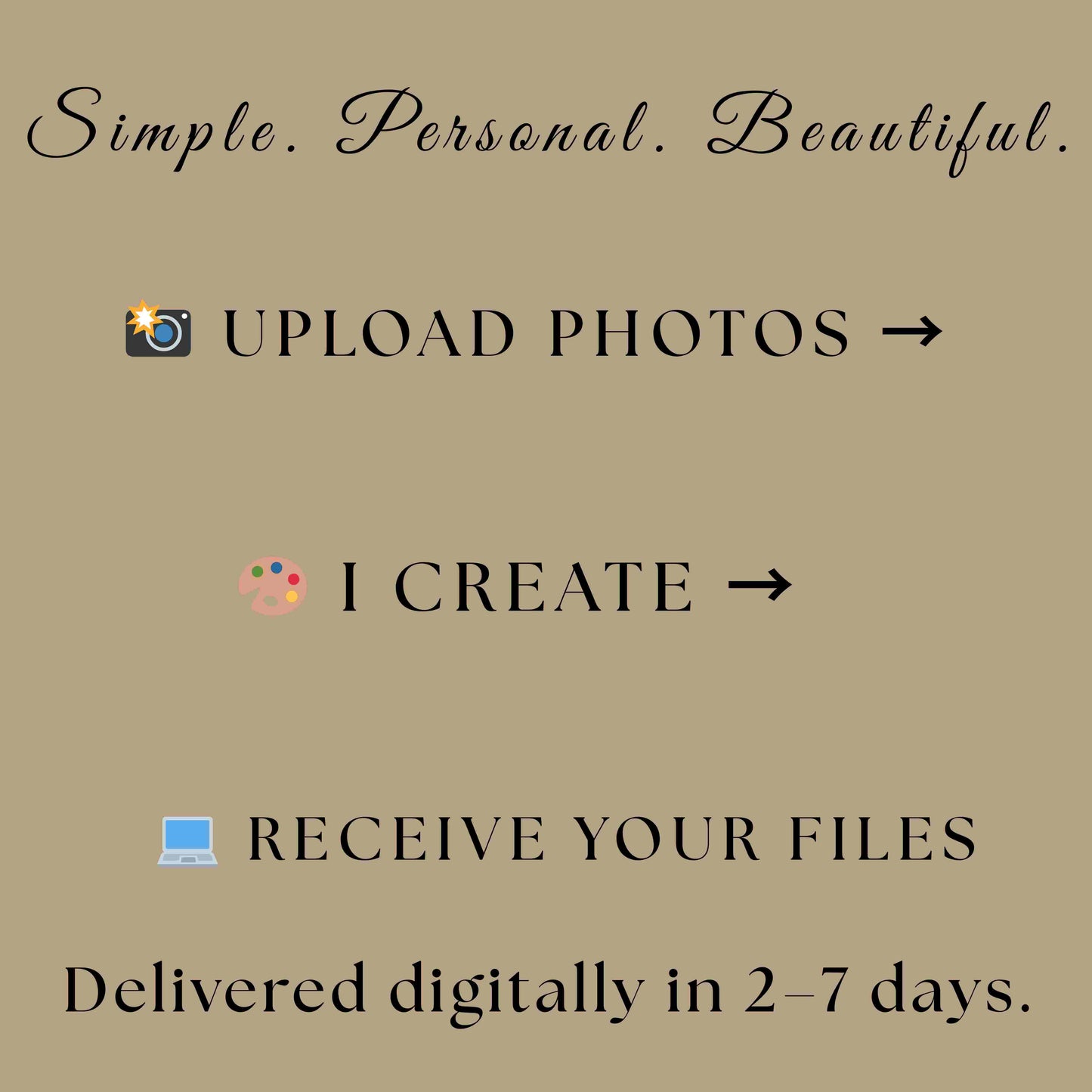 Custom Coloring Pages from Your Photos (Digital Download)