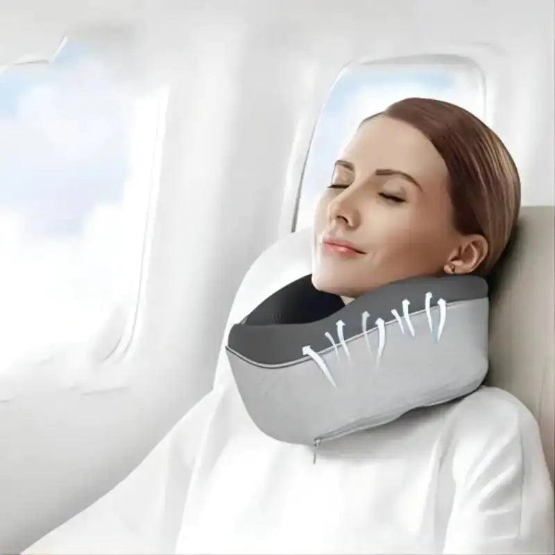 Compact Airplane Neck Pillow