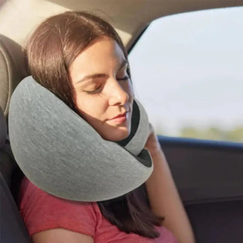 Compact Airplane Neck Pillow