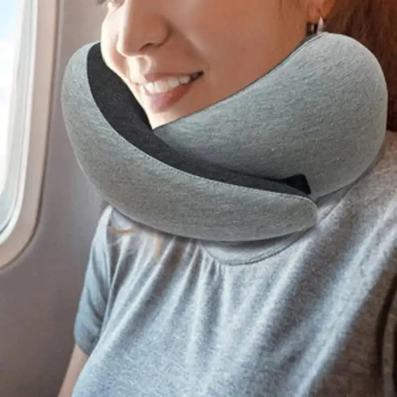 Compact Airplane Neck Pillow