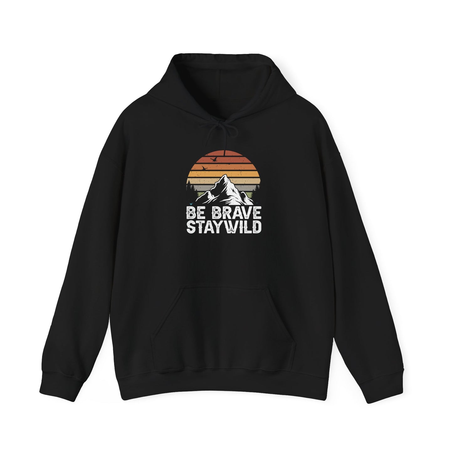 Vivid Sunset Peaks Hoodie