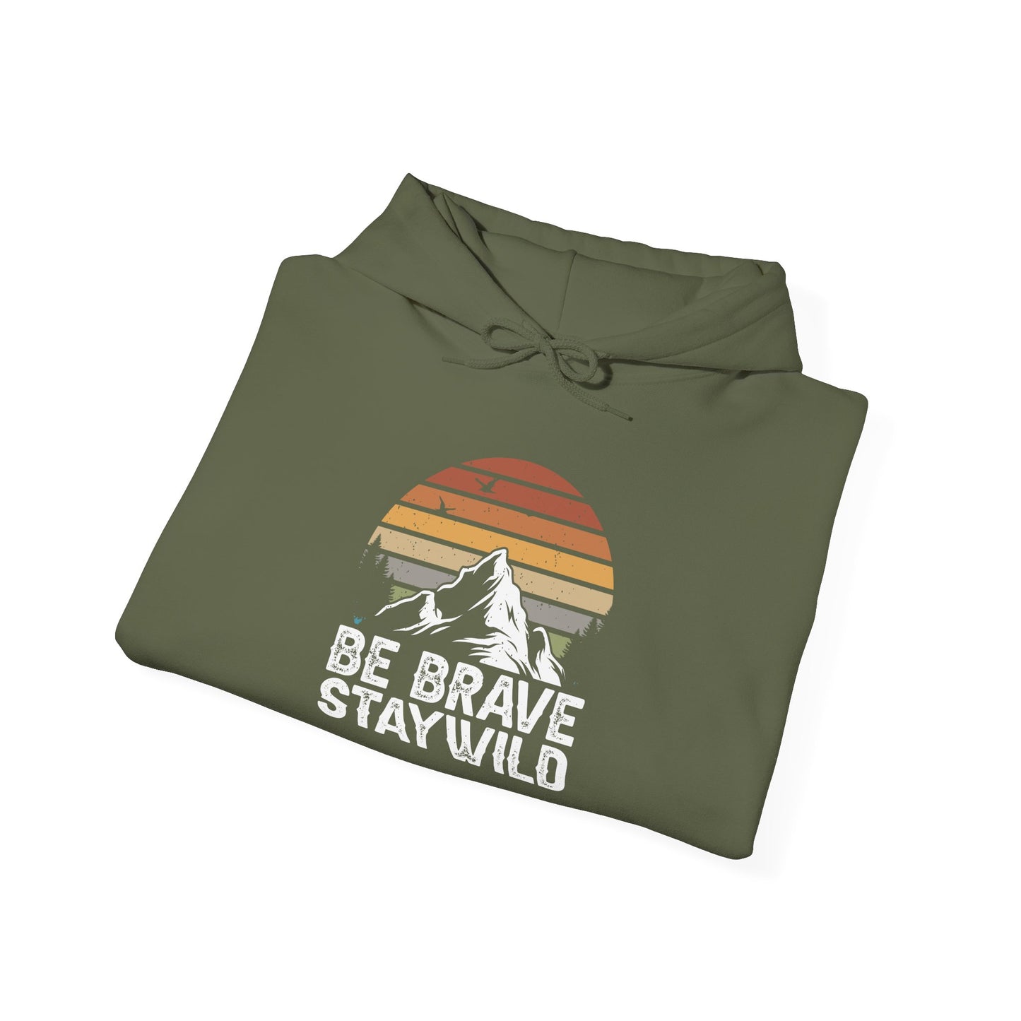 Vivid Sunset Peaks Hoodie