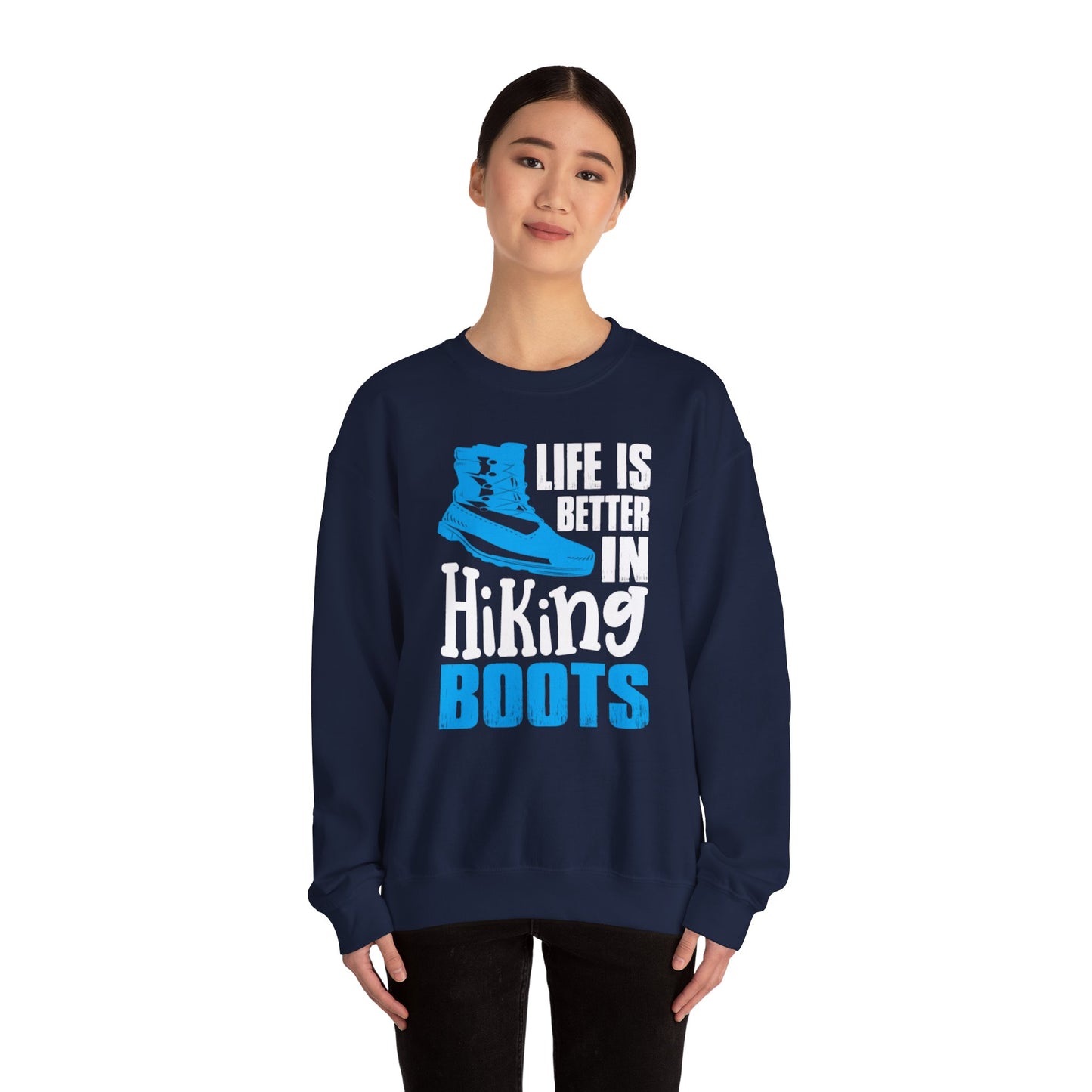 Wander-Fueled Hiking Boots Crewneck