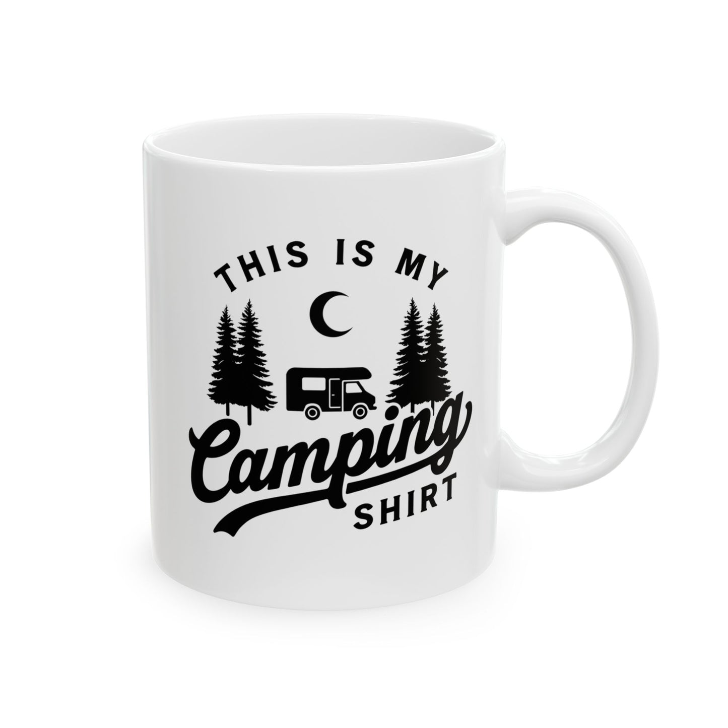 Joyful Moonlit Camper Mug — view 4