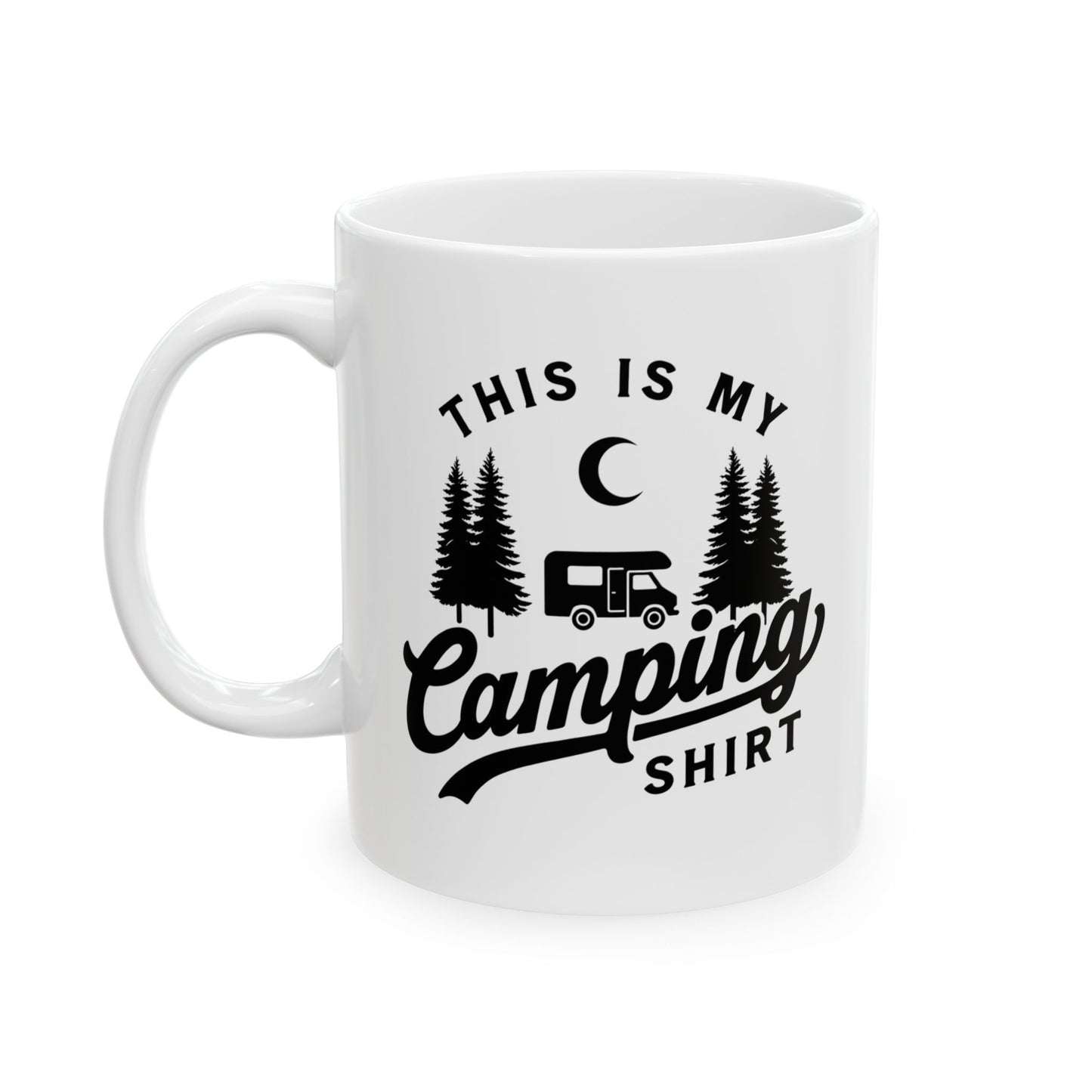 Joyful Moonlit Camper Mug — view 3