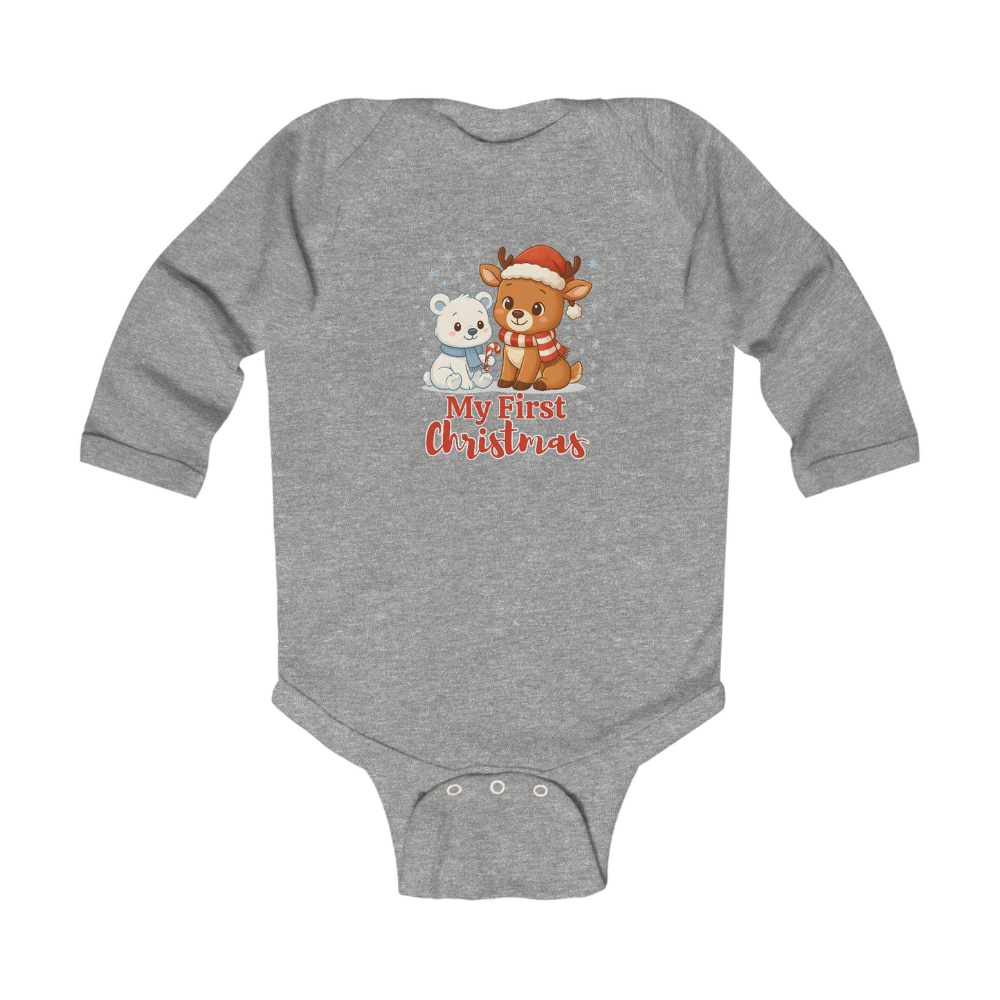 Baby's First Christmas Onesie | Personalized Holiday Bodysuit