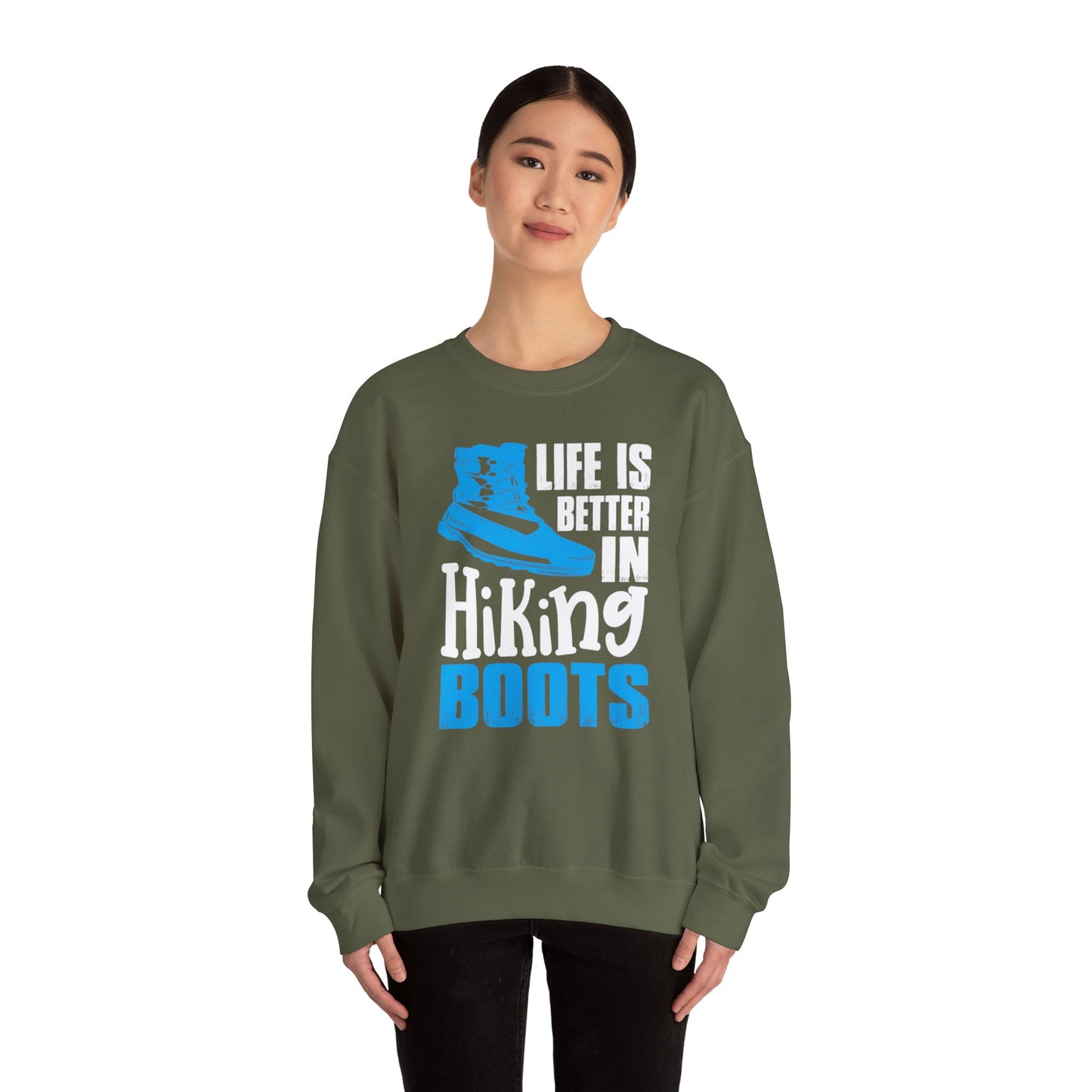 Wander-Fueled Hiking Boots Crewneck