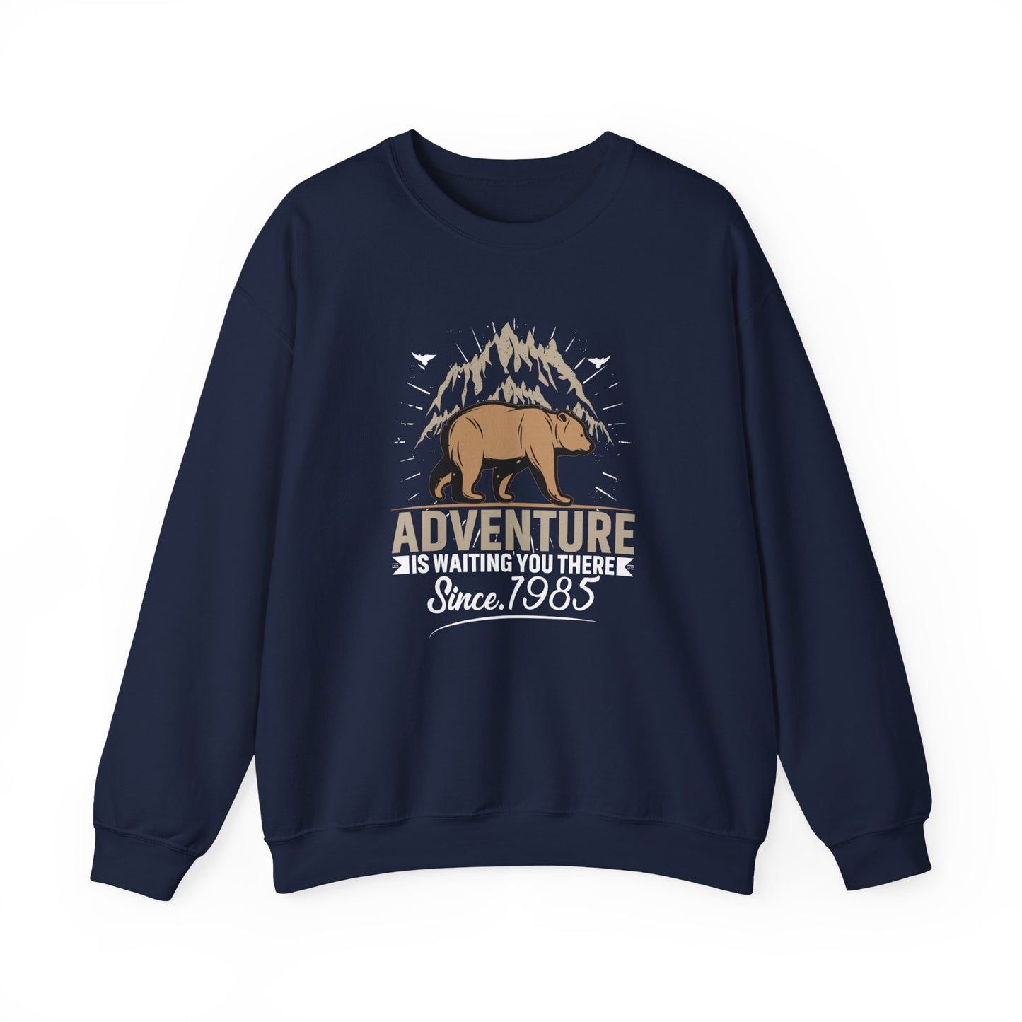 Cozy-Wild Mountain Bear Crewneck — view 4