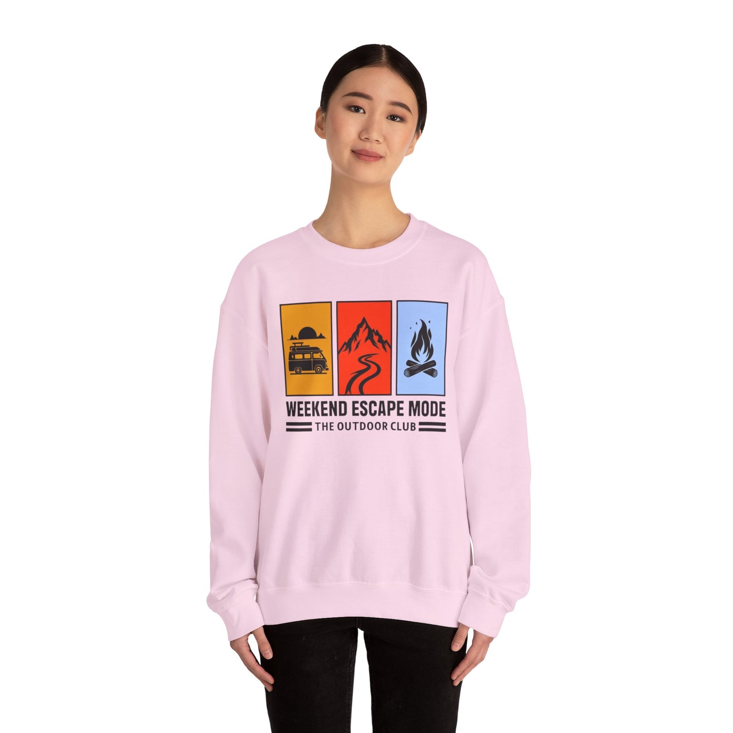 Bold Weekend Escape Crewneck