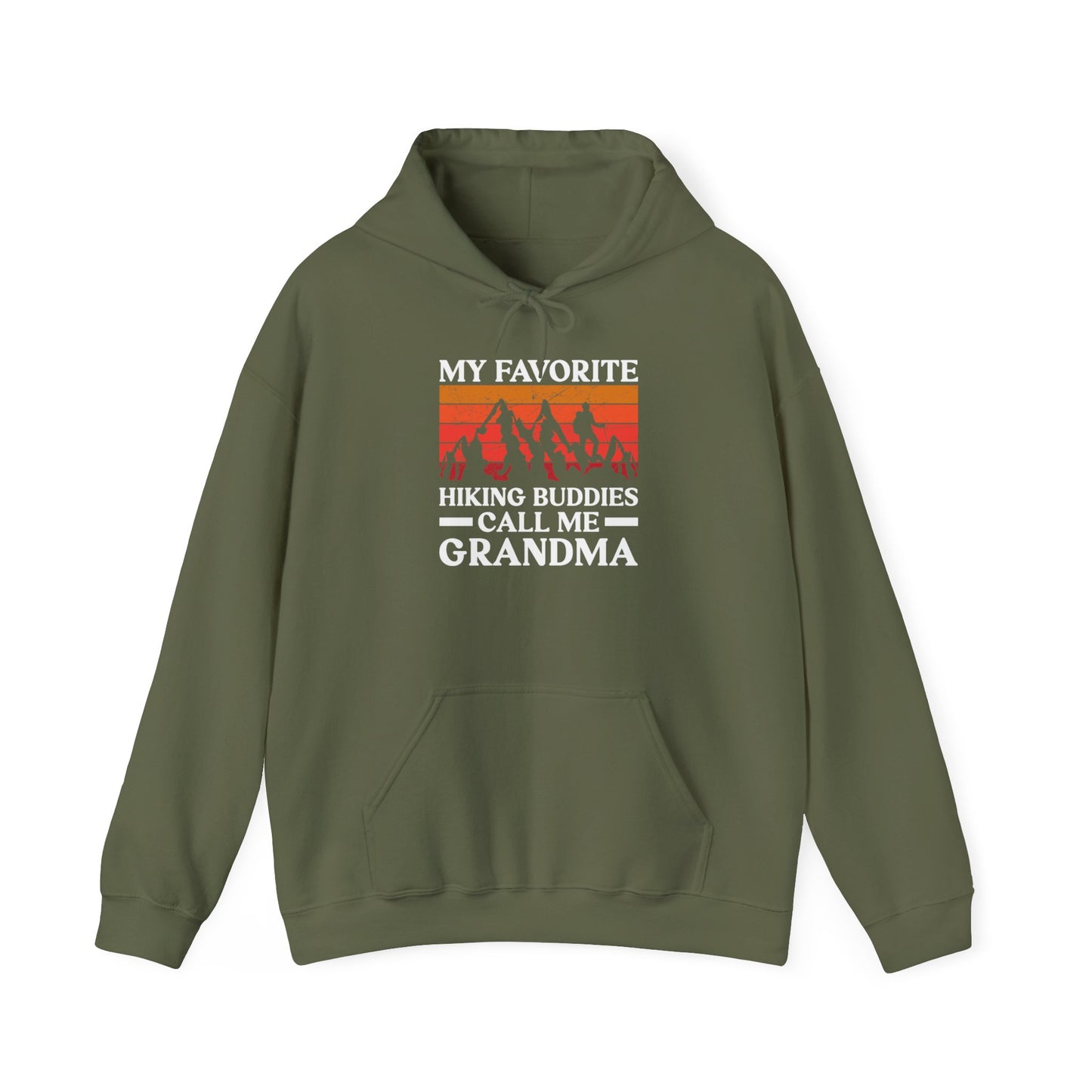Uplifting Hiker Grandma Hoodie