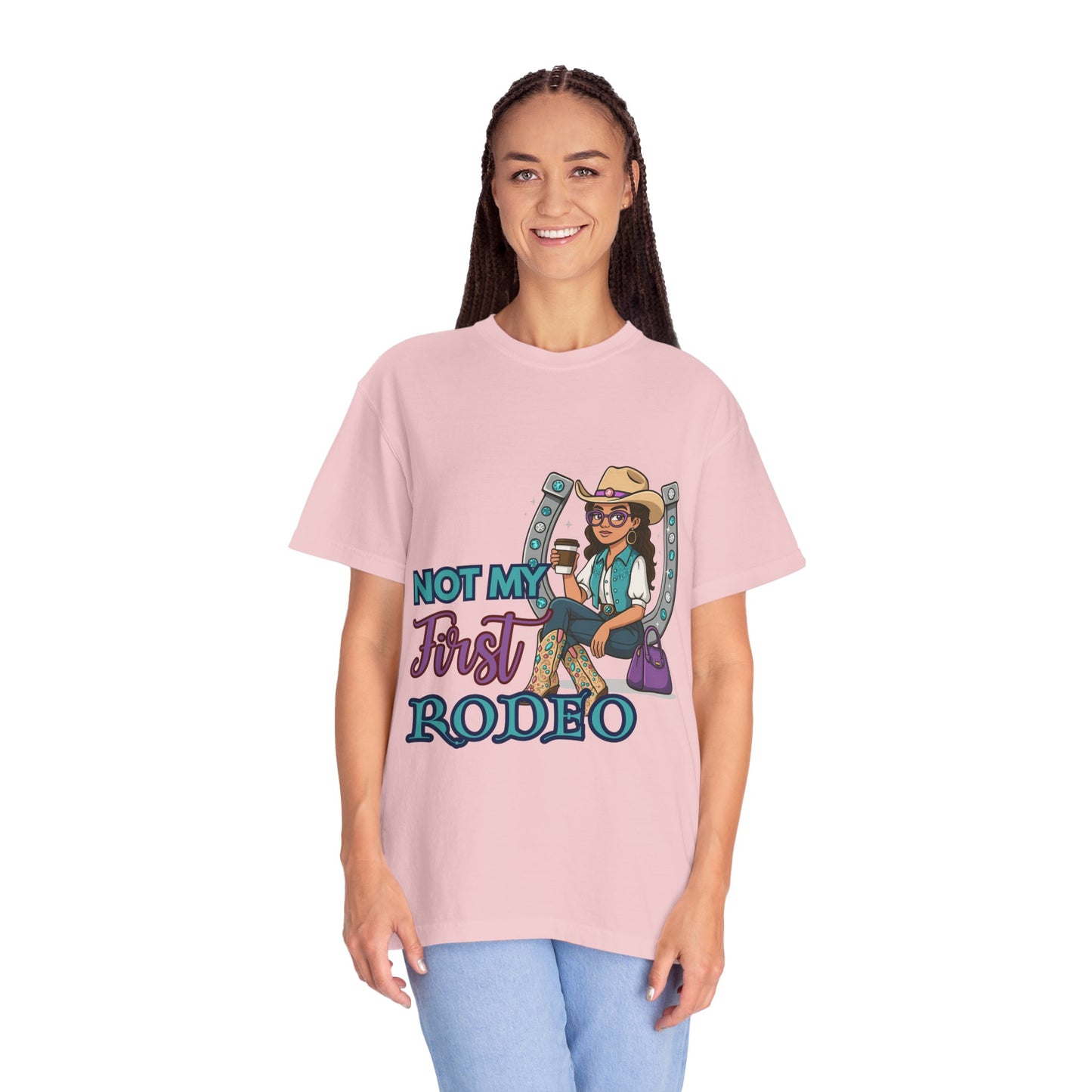 Not My First Rodeo Shirt | Western Cowgirl Graphic Tee