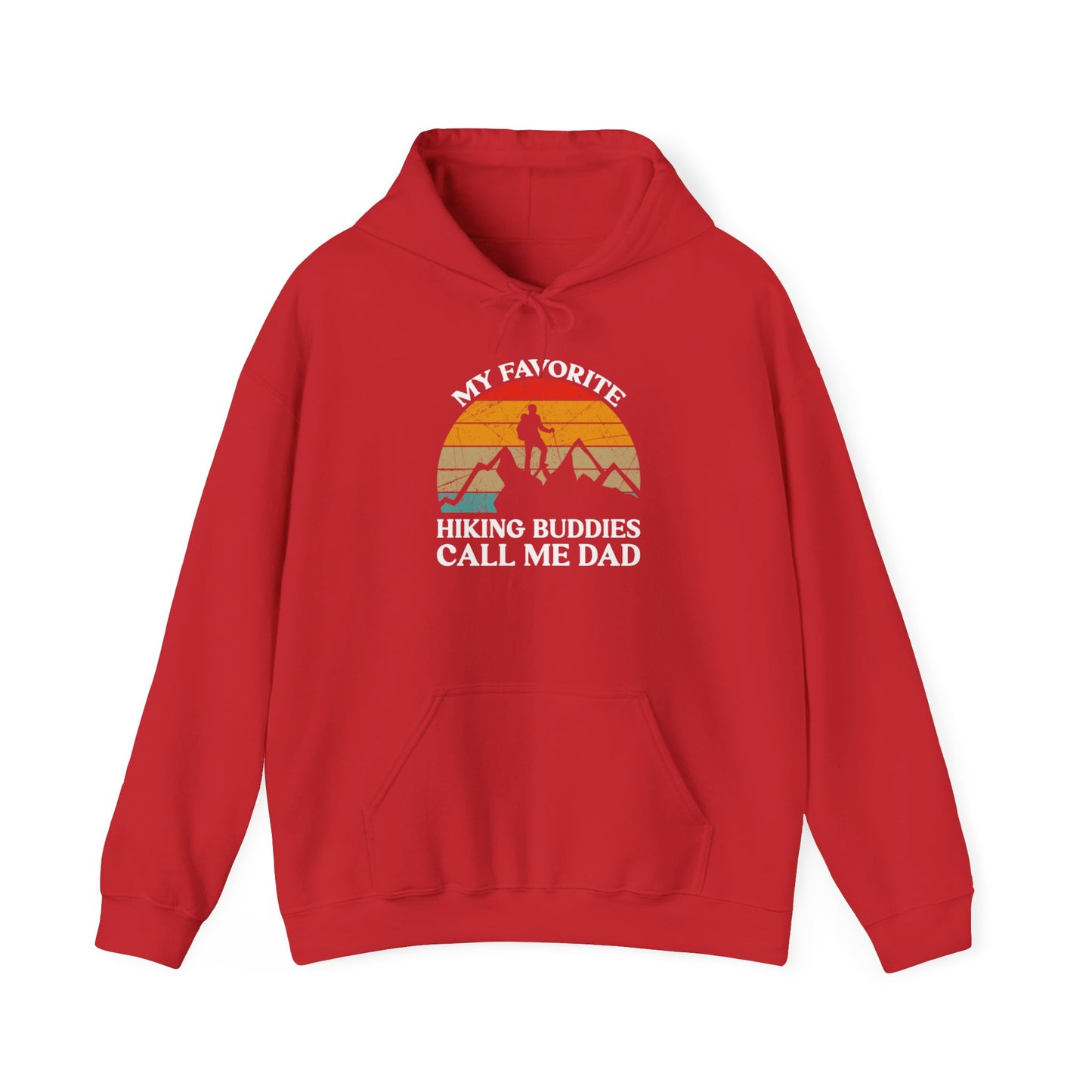 Playful Peaks Dad Hoodie