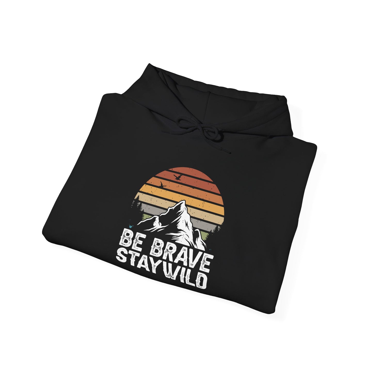 Vivid Sunset Peaks Hoodie
