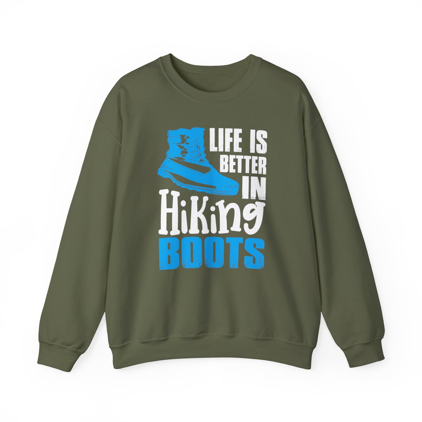 Wander-Fueled Hiking Boots Crewneck
