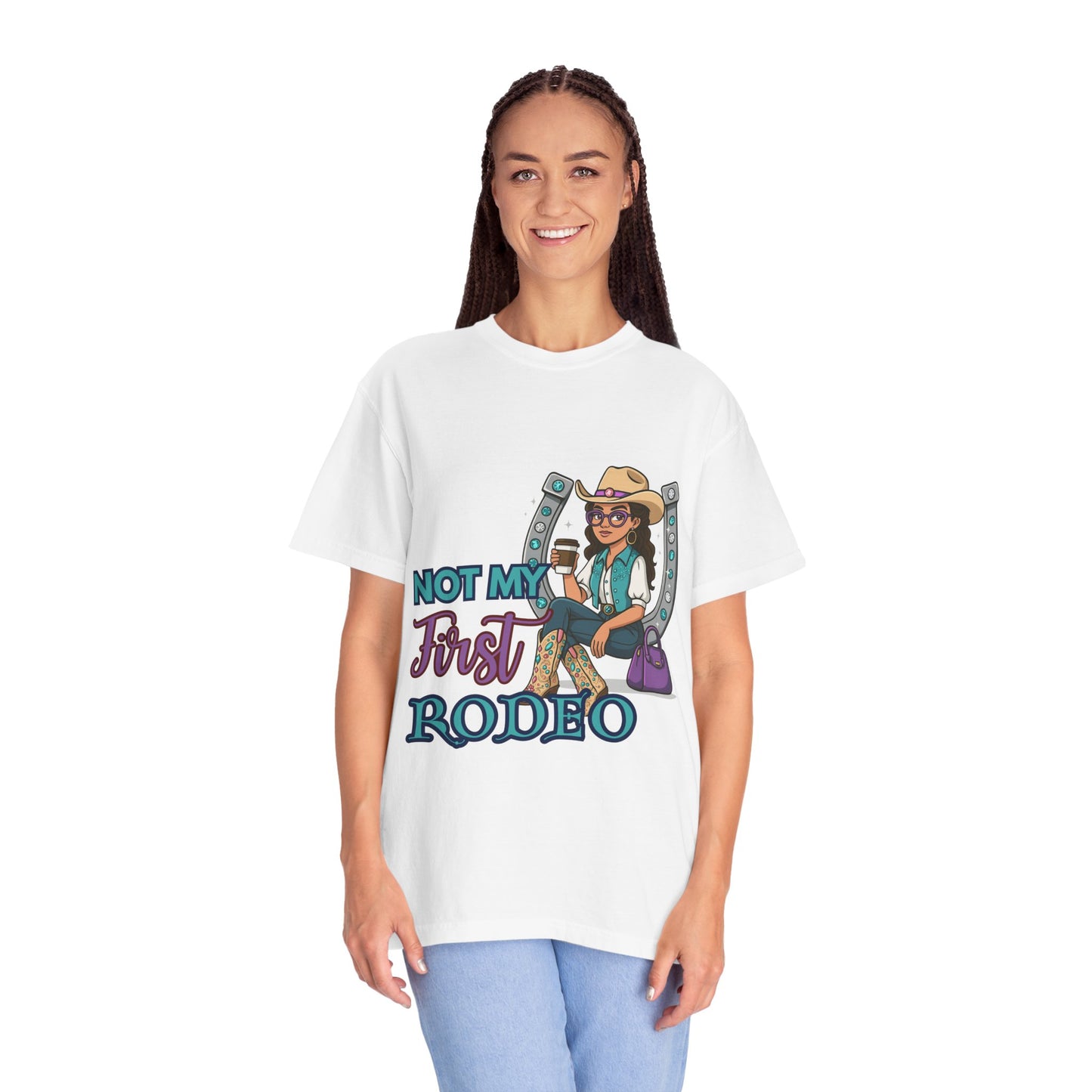Not My First Rodeo Shirt | Western Cowgirl Graphic Tee