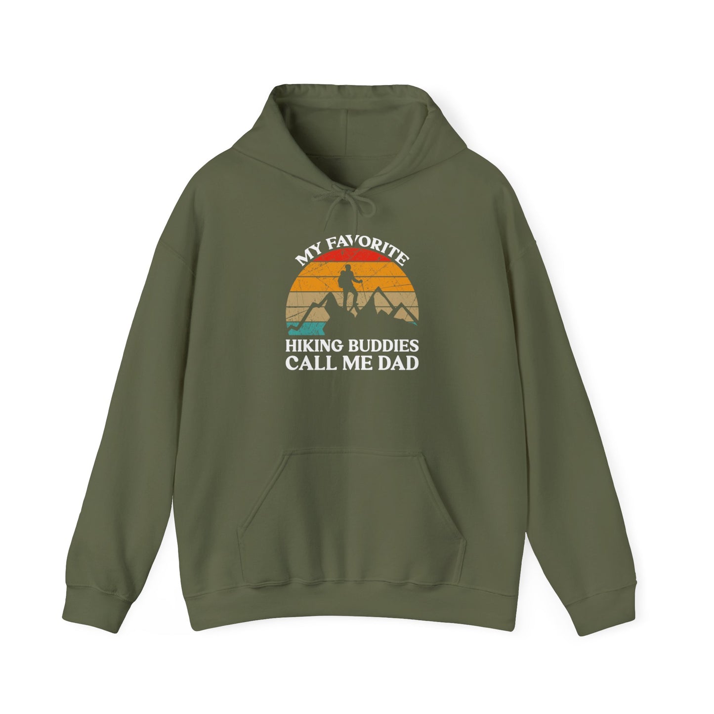 Playful Peaks Dad Hoodie