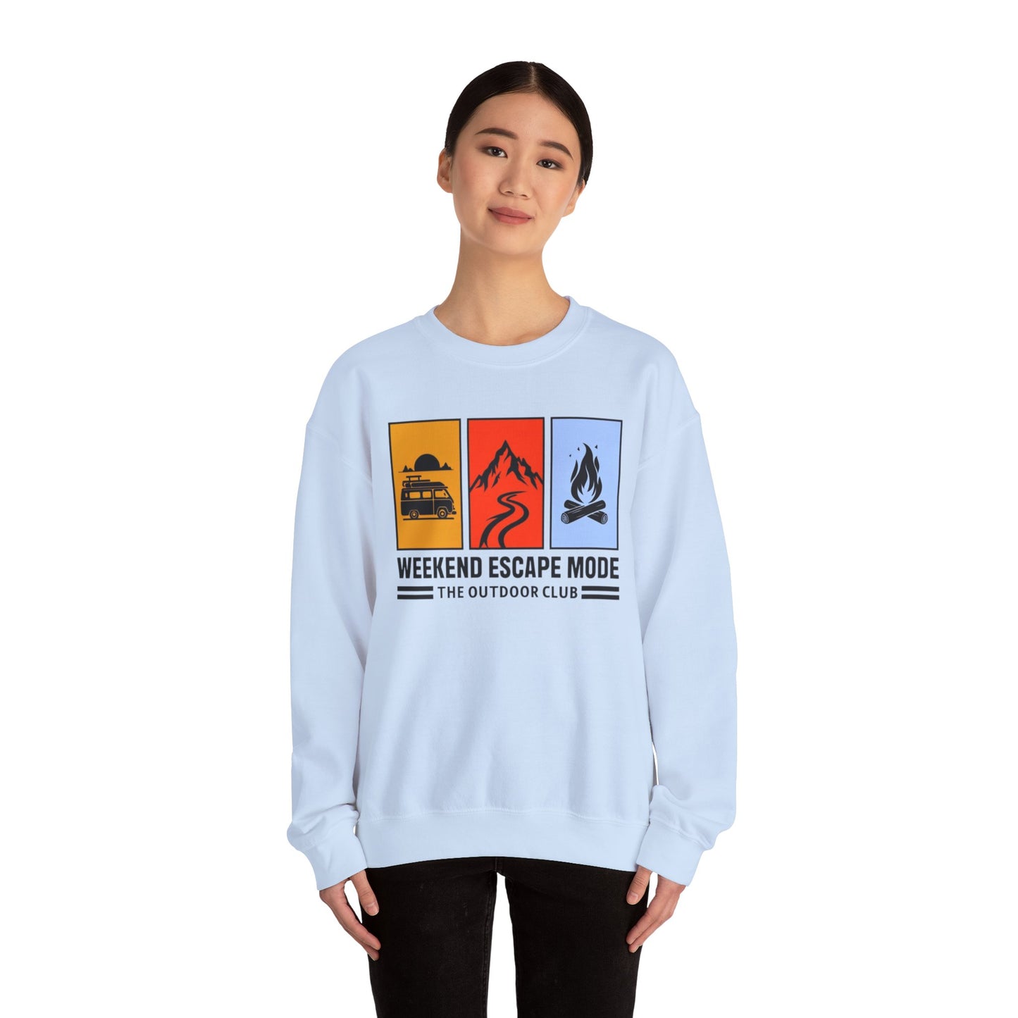 Bold Weekend Escape Crewneck