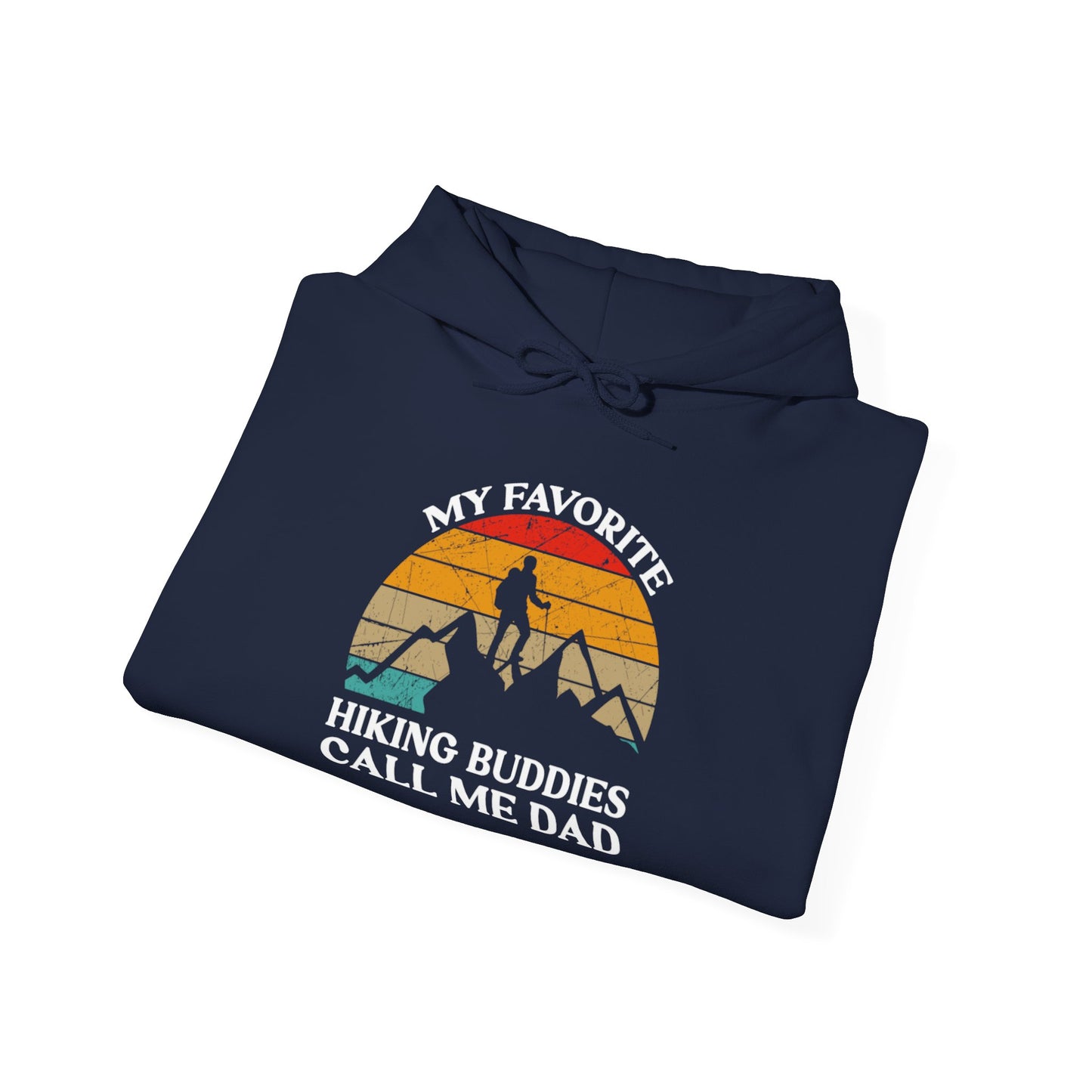 Playful Peaks Dad Hoodie