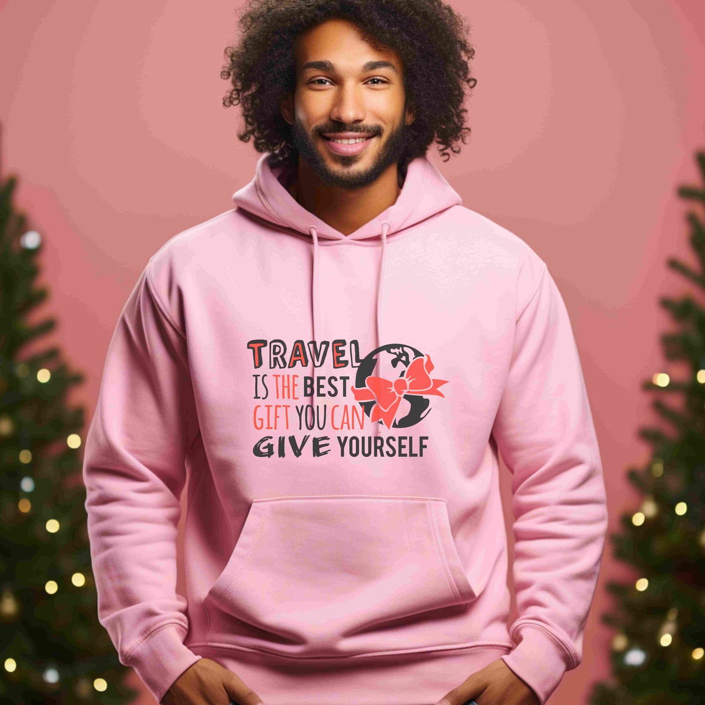 Travel Is the Best Gift You Can Give Yourself Hoodie – Cozy Travel Lover Pullover