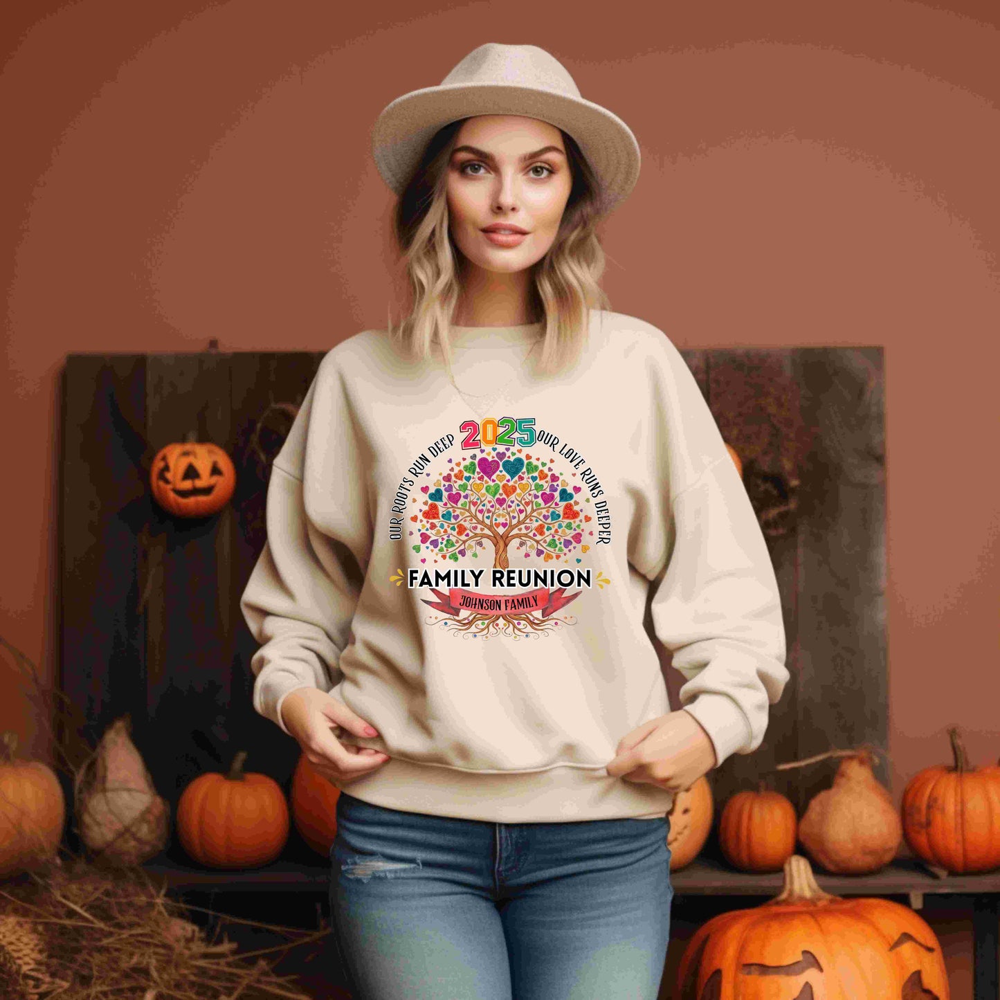 Personalized 2025 Family Reunion Sweatshirt | Custom Family Gift