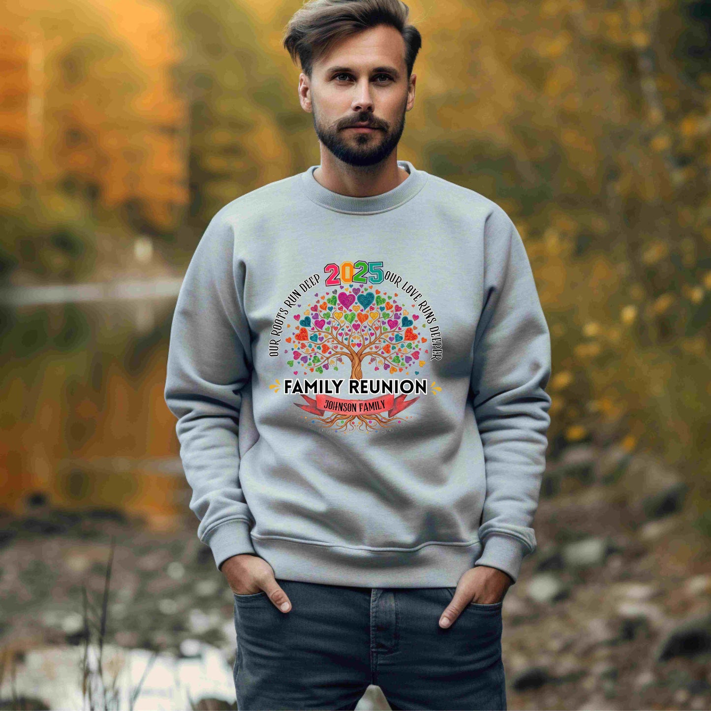 Personalized 2025 Family Reunion Sweatshirt | Custom Family Gift