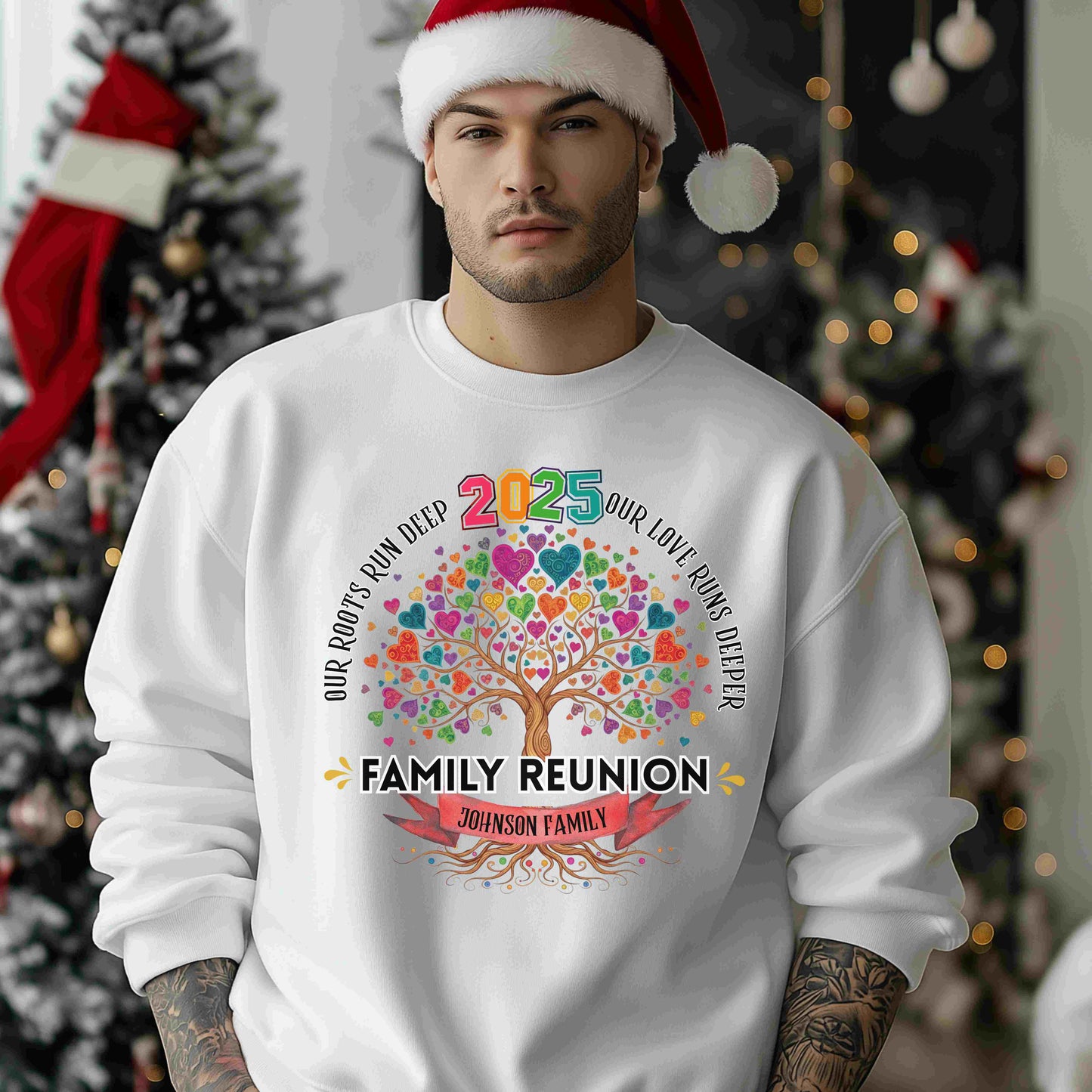 Personalized 2025 Family Reunion Sweatshirt | Custom Family Gift