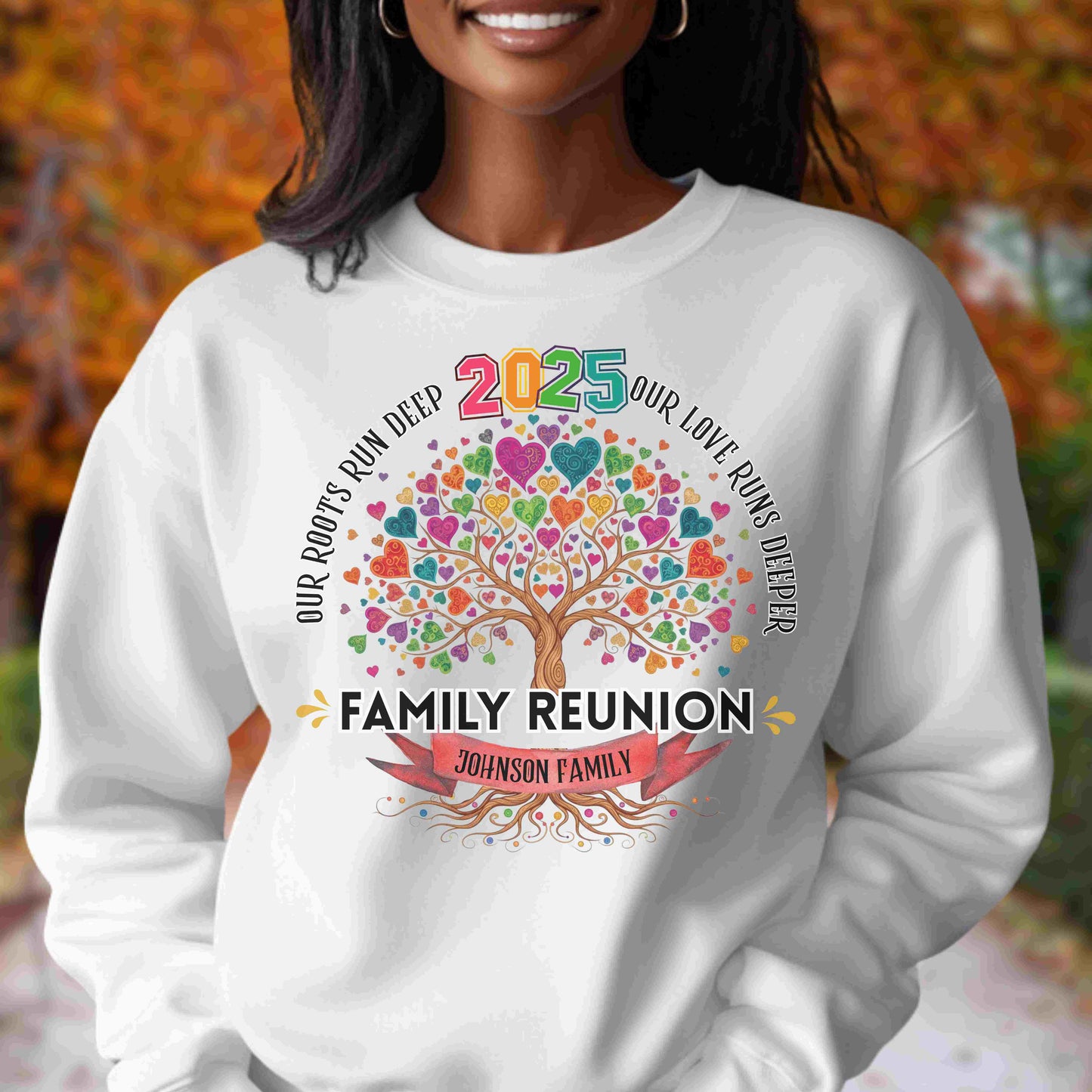 Personalized 2025 Family Reunion Sweatshirt | Custom Family Gift
