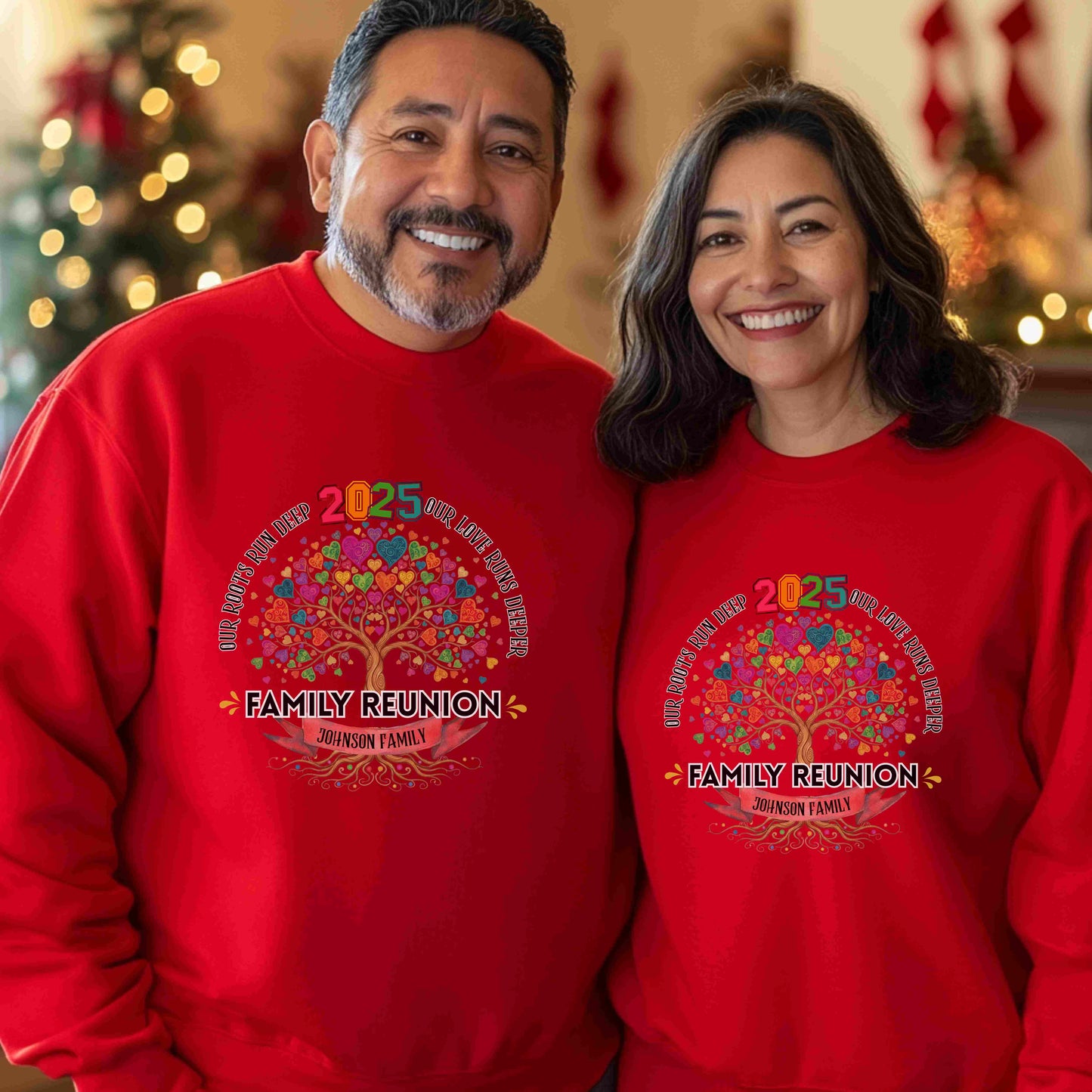 Personalized 2025 Family Reunion Sweatshirt | Custom Family Gift