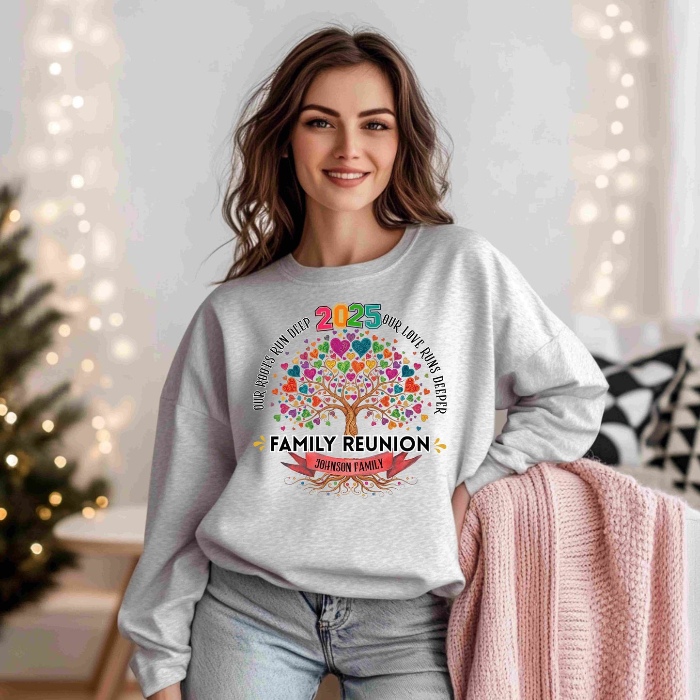 Personalized 2025 Family Reunion Sweatshirt | Custom Family Gift