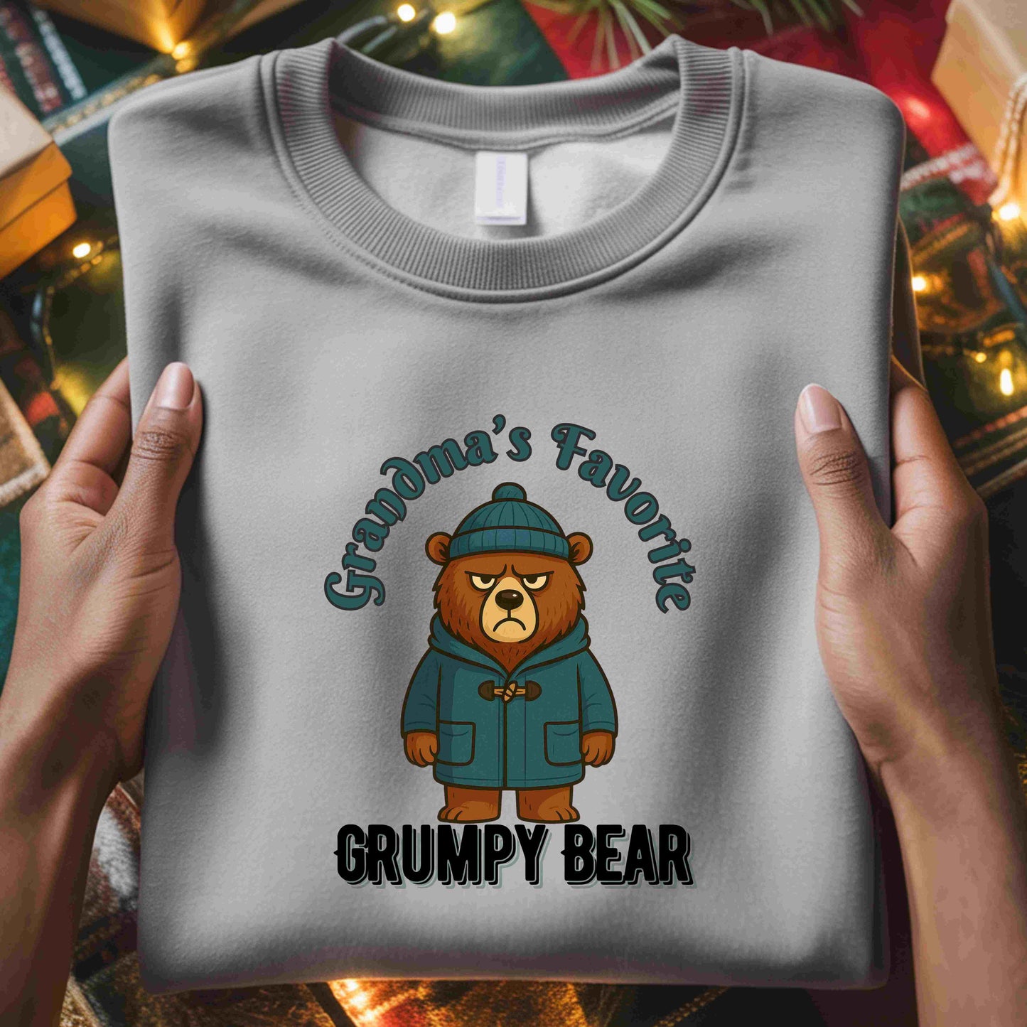 Grandma’s Favorite Grumpy Bear Kids Sweatshirt