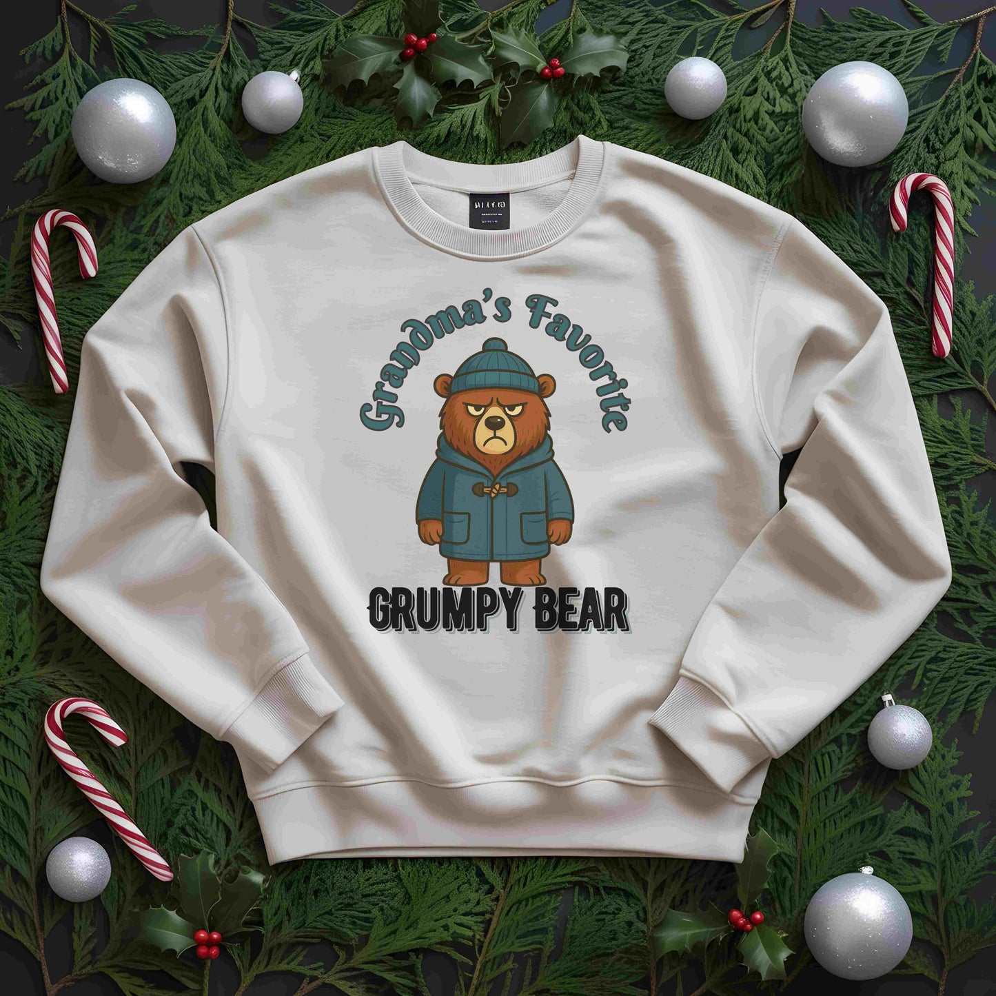 Grandma’s Favorite Grumpy Bear Kids Sweatshirt