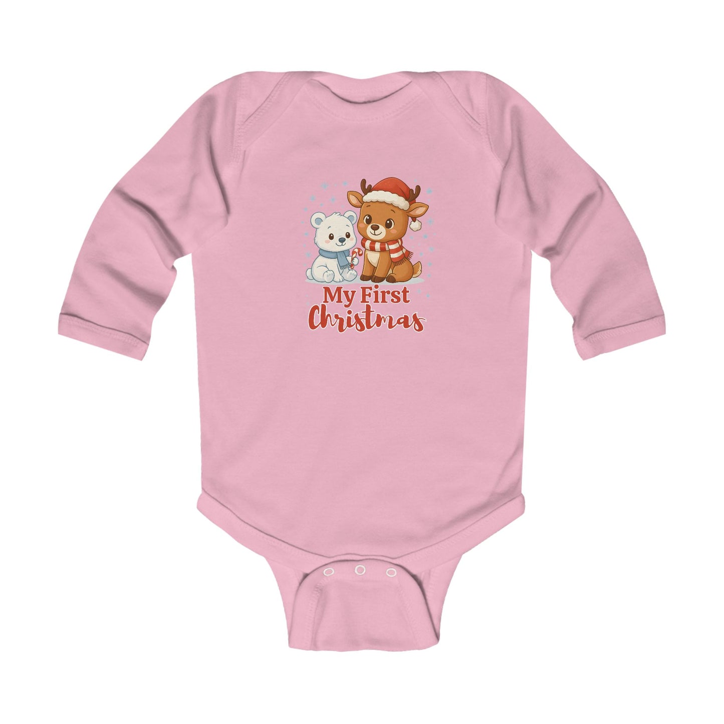 Baby's First Christmas Onesie | Personalized Holiday Bodysuit